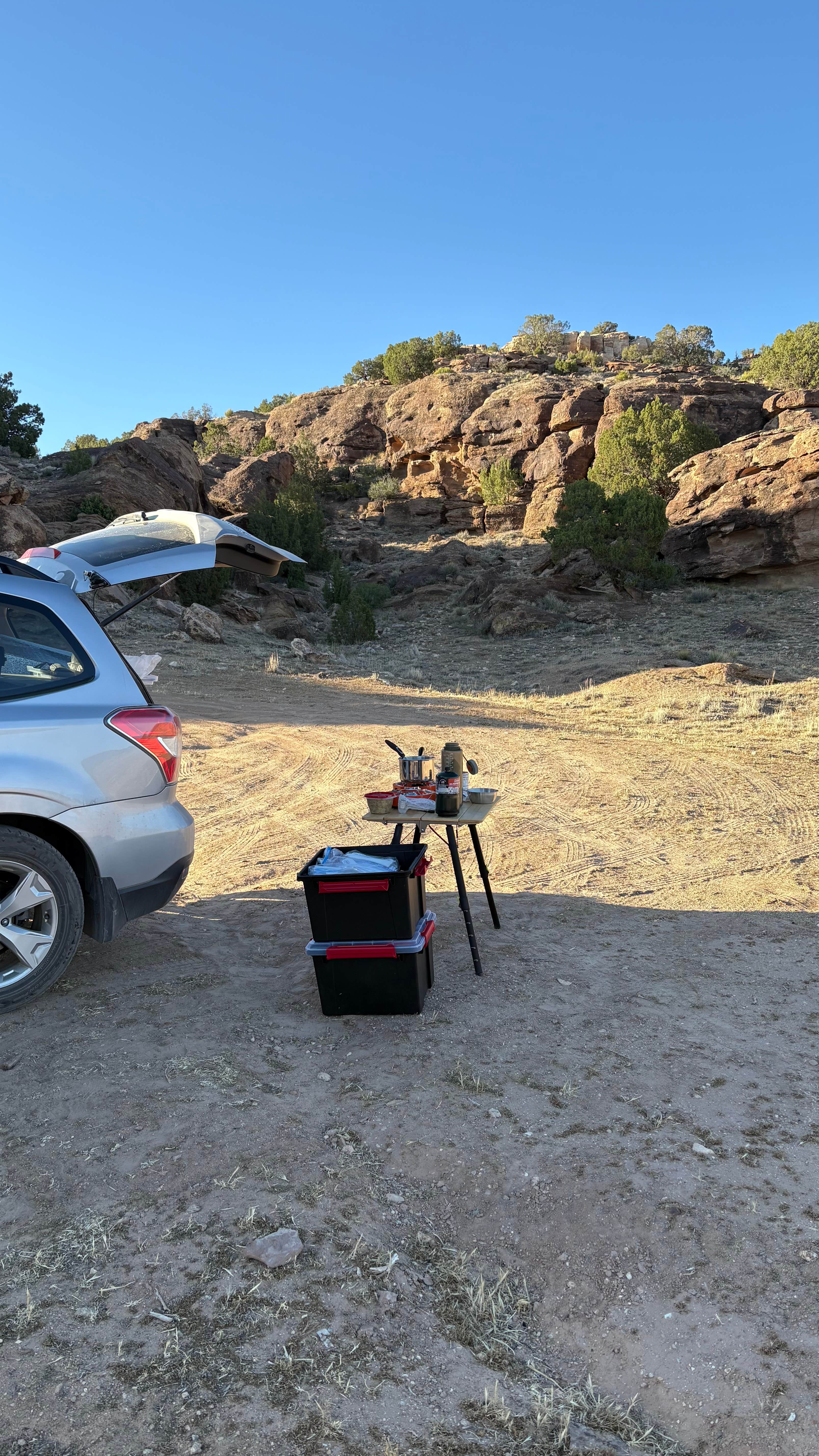 Camper-submitted photo at Cannonball Mesa near Dolores, CO