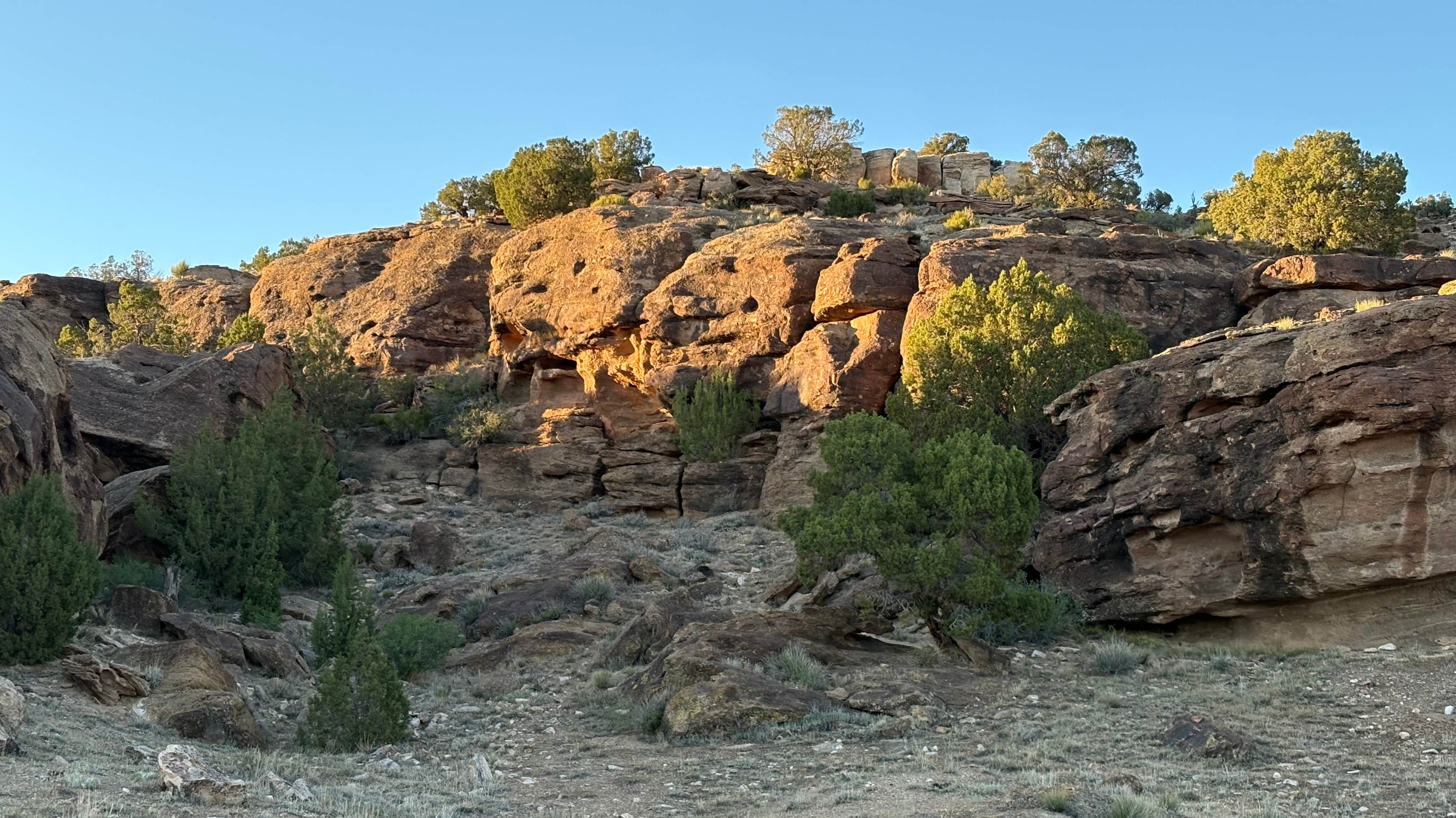 Camper-submitted photo at Cannonball Mesa near Dolores, CO