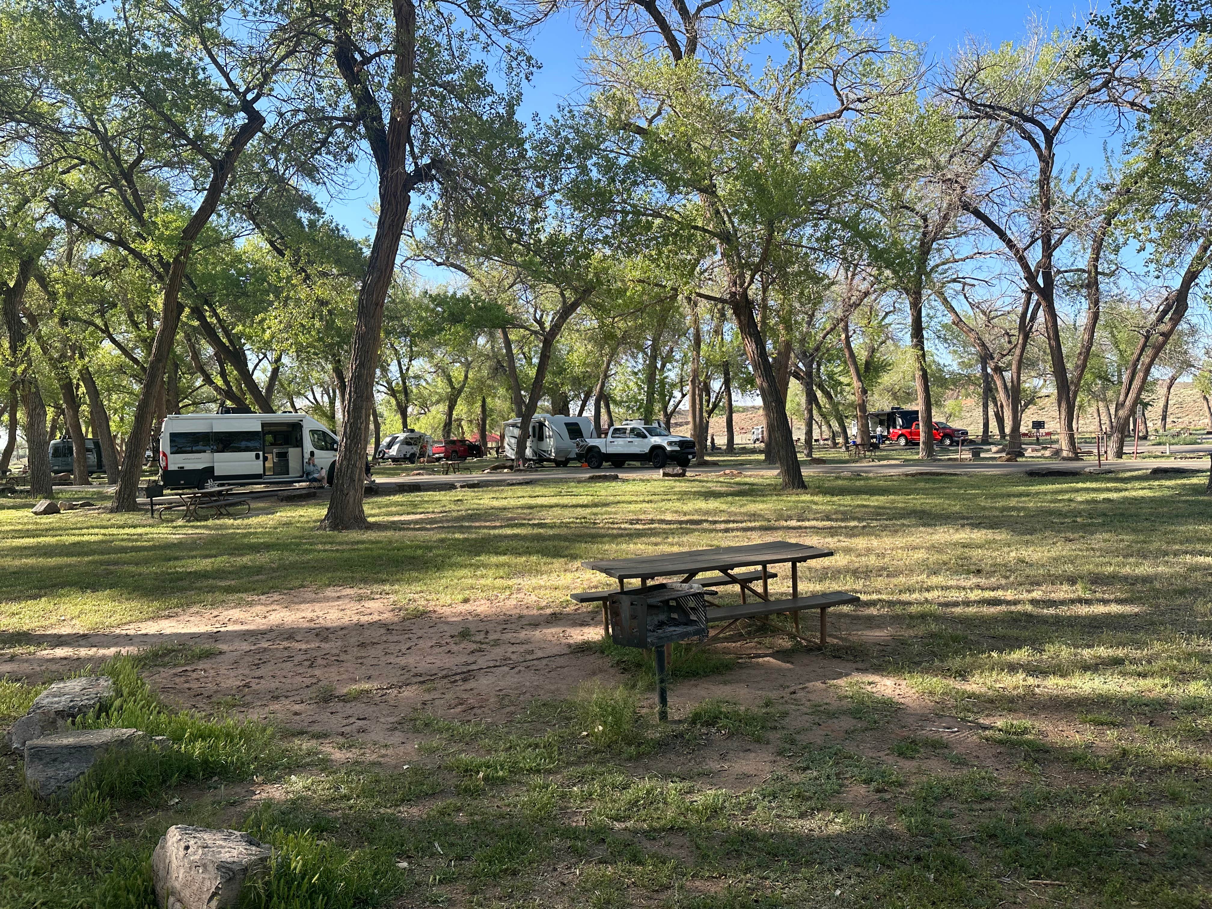 Camper-submitted photo at Cottonwood Campground near Canyon De Chelly National Monument
