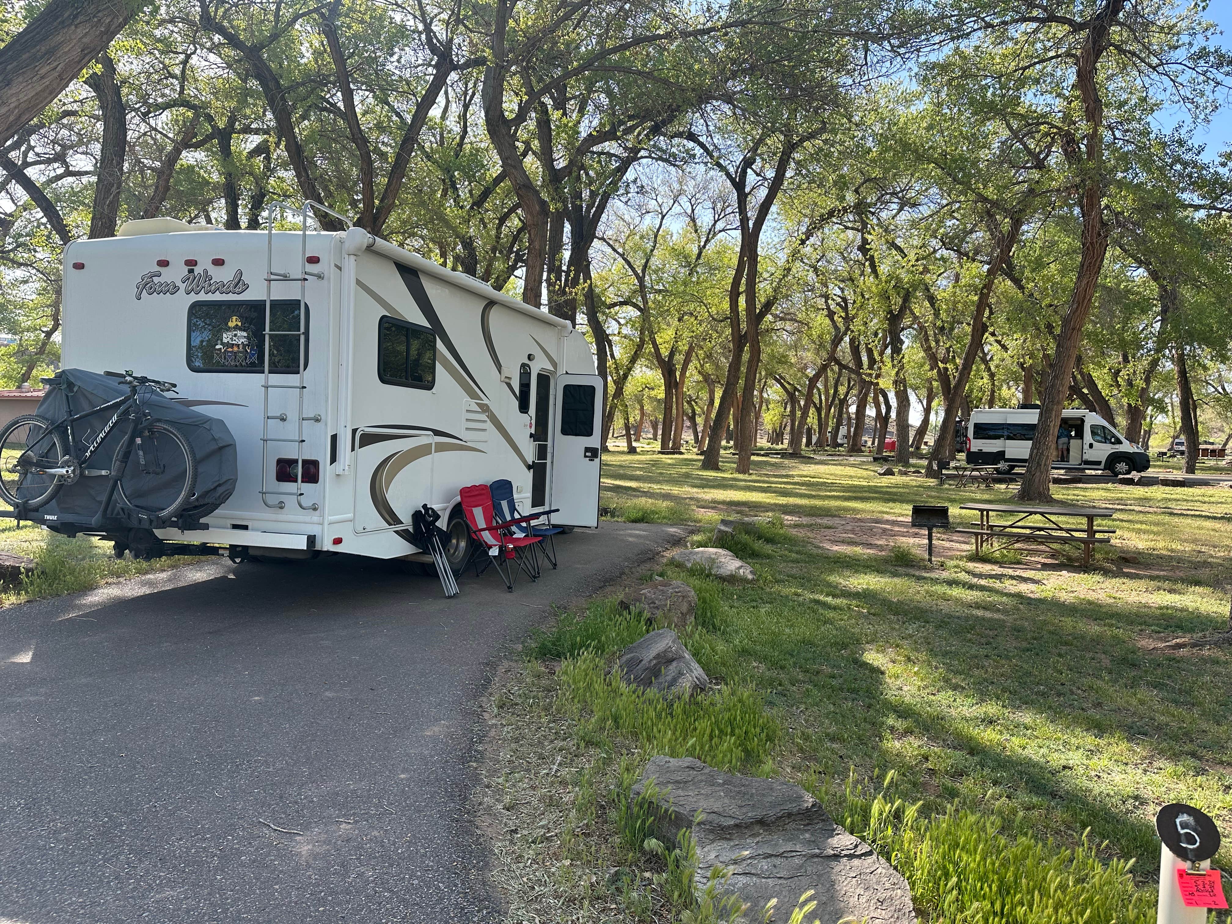 Camper-submitted photo at Cottonwood Campground near Canyon De Chelly National Monument
