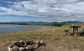 Jill V.'s photo of a dispersed camping area at Canyon Ferry Lake Dispersed Camping Area near Canyon Ferry Lake