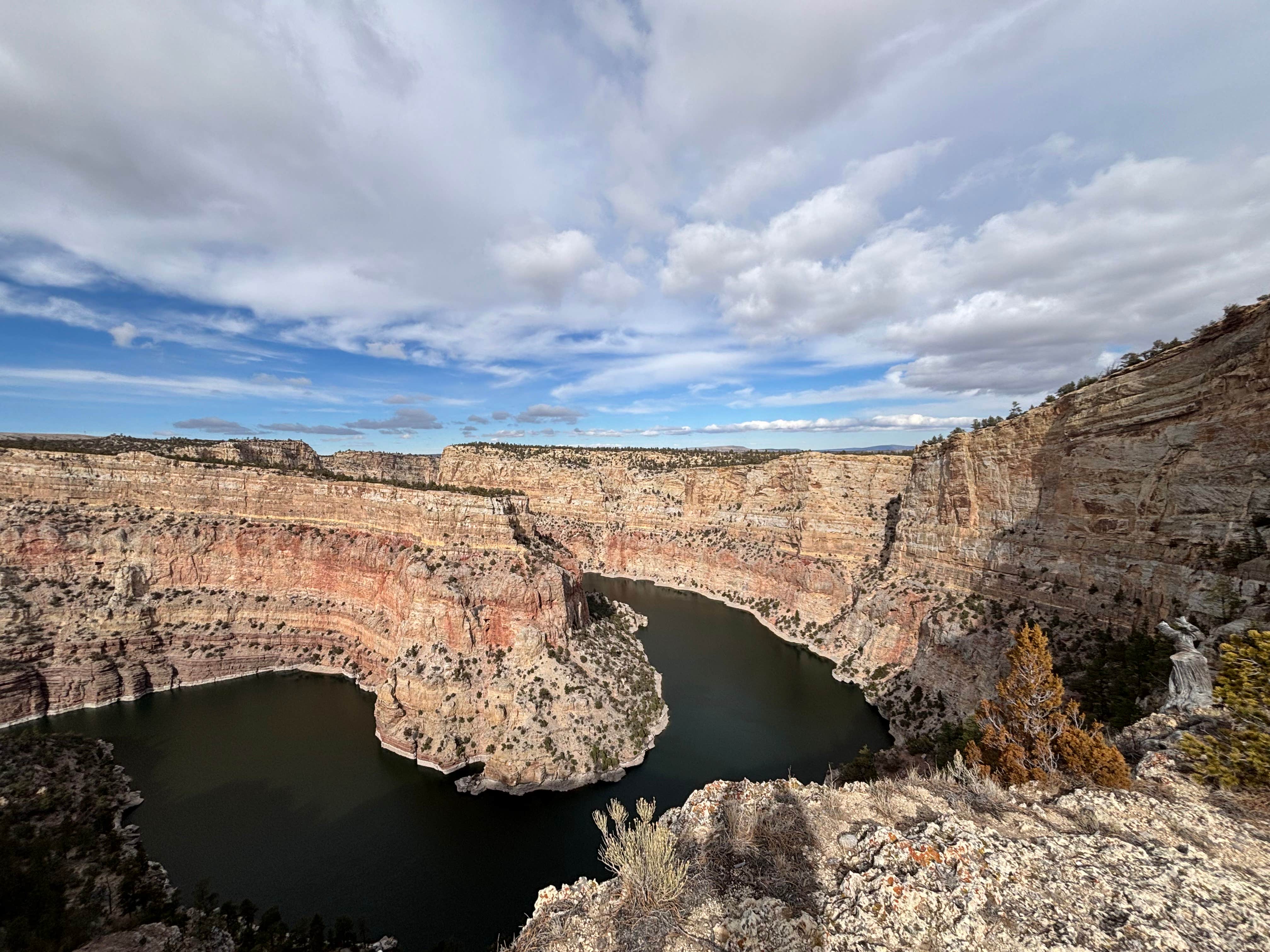 Camper-submitted photo at Canyon Overlook Dispersed near Alcova, WY