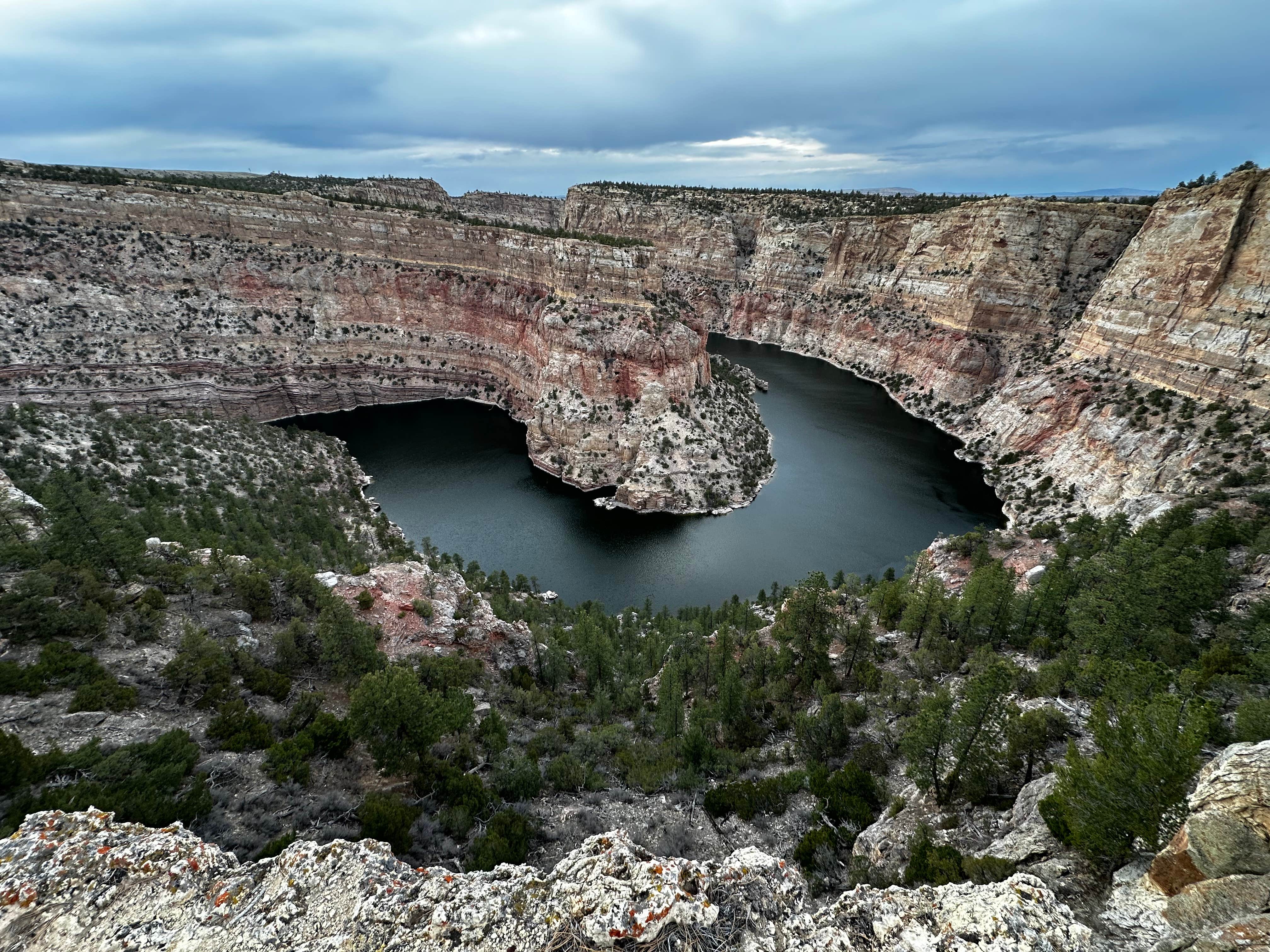Camping near Cottonwood Campground: Canyon Overlook Dispersed, Alcova, Wyoming
