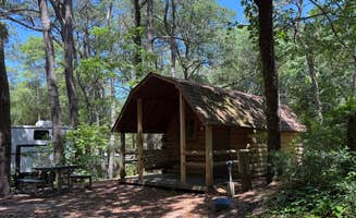 Janet R.'s photo of a cabin at Military Park Fort Story Cape Henry RV Park near New Point, VA