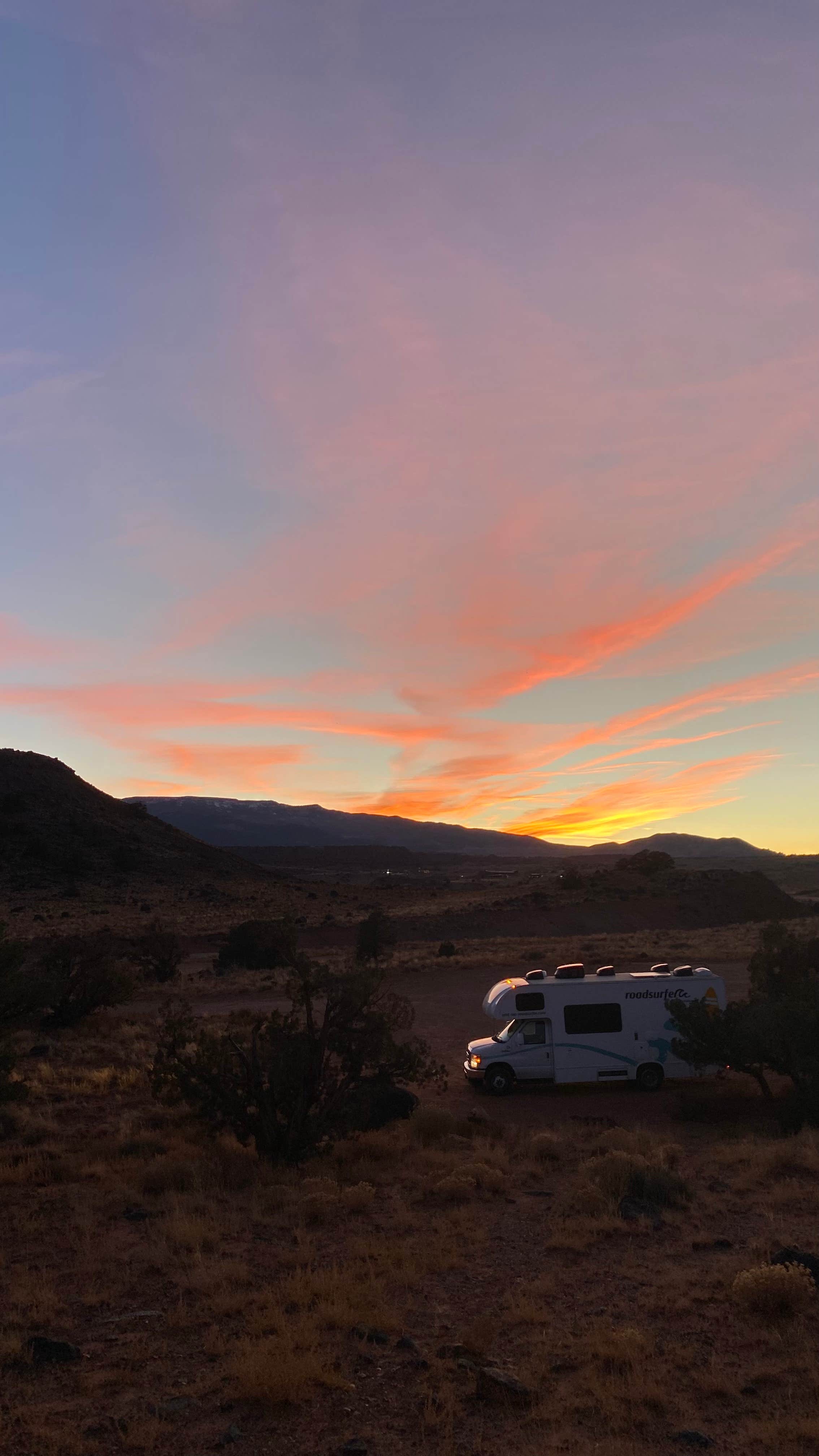 Kevin T.'s photo of rv camping at Capitol Reef National Park Dispersed Camping near Capitol Reef National Park