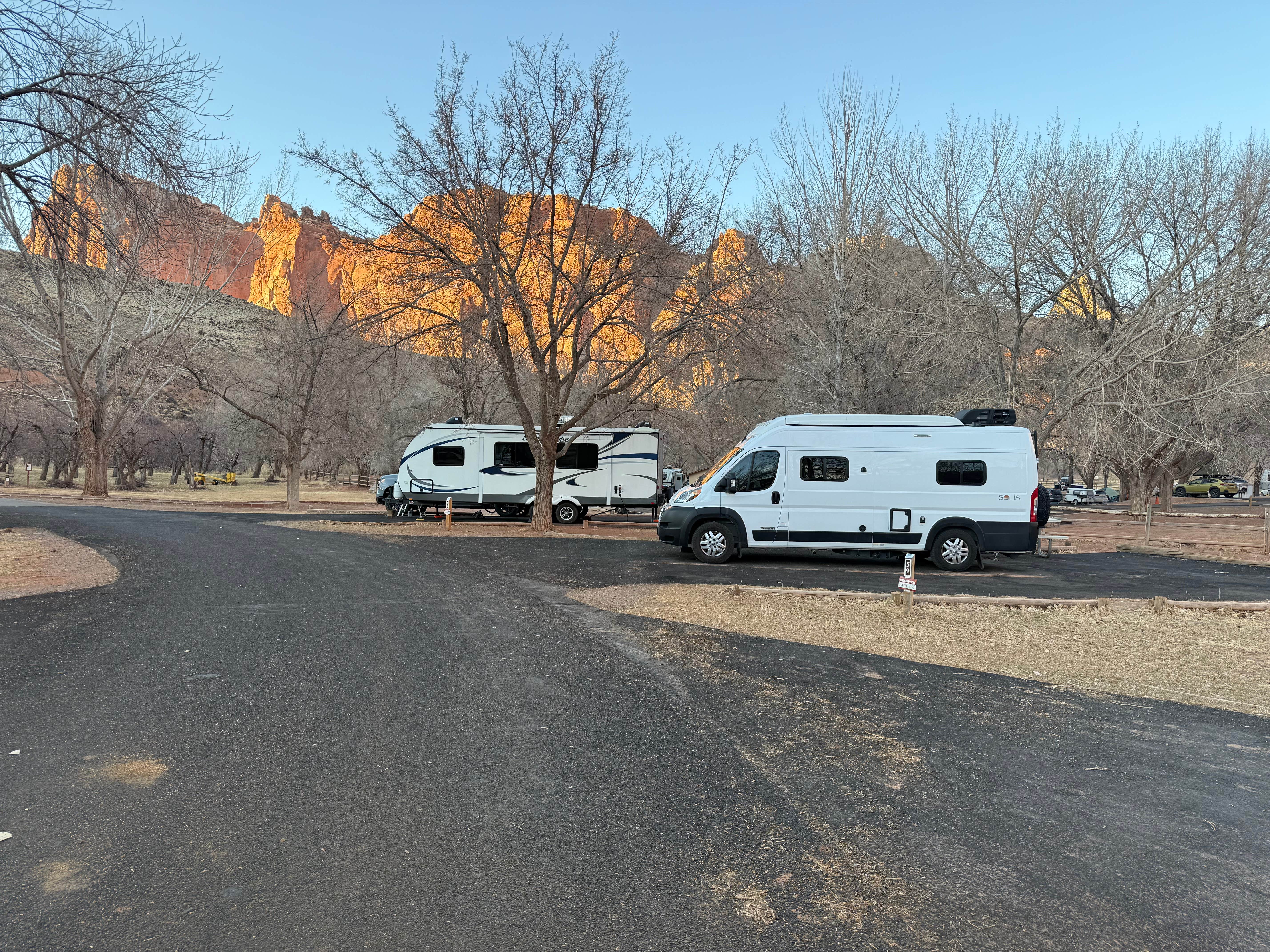 Kim G.'s photo of rv camping at Capitol Reef National Park near Hanksville, UT