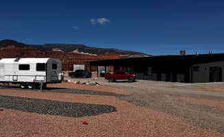 R E.'s photo of camping with pets at Capitol Reef RV Park and Glamping near Capitol Reef National Park