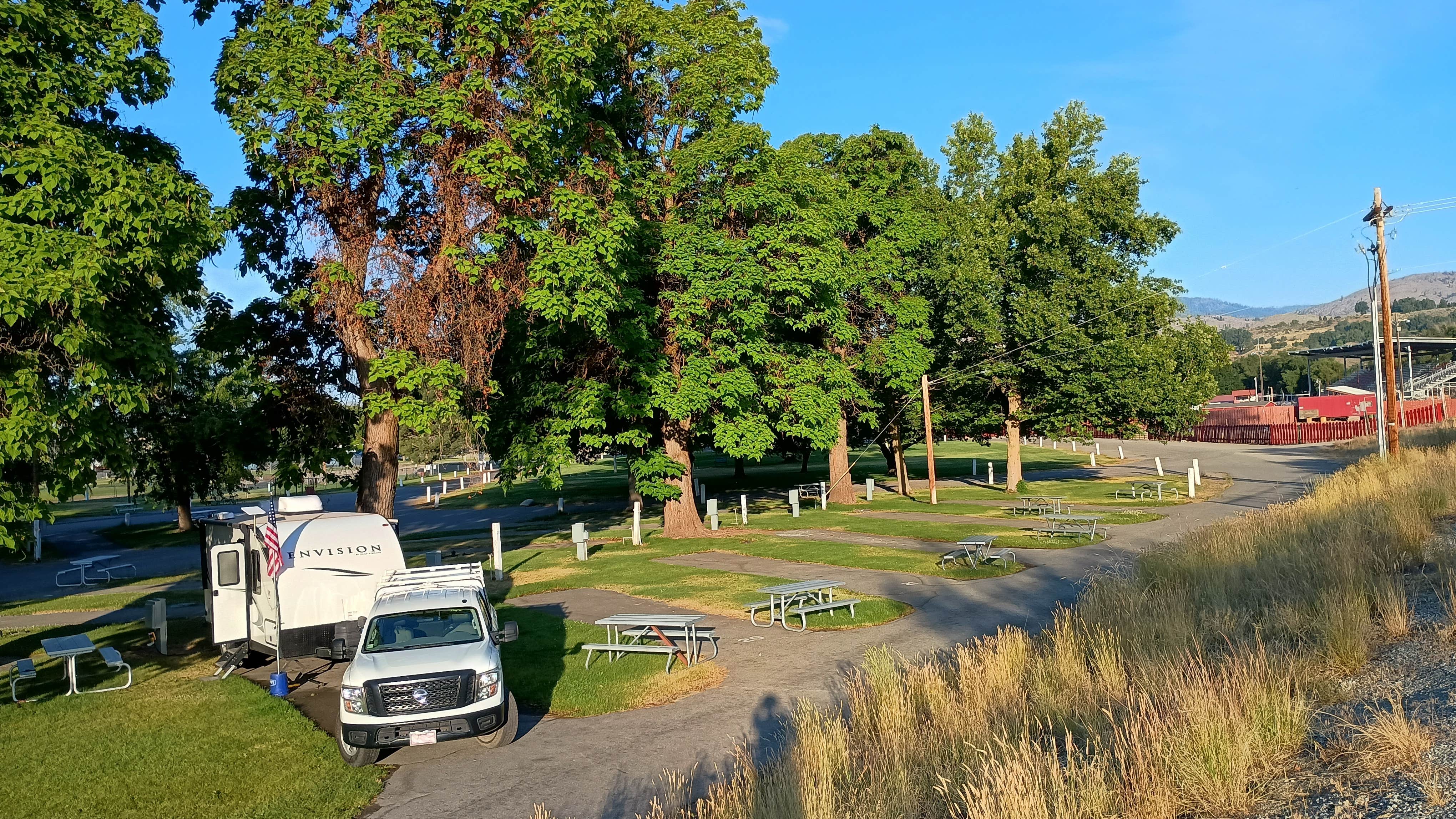 Les G.'s photo of rv camping at Carl Precht RV Park Eastside Park near Republic, WA