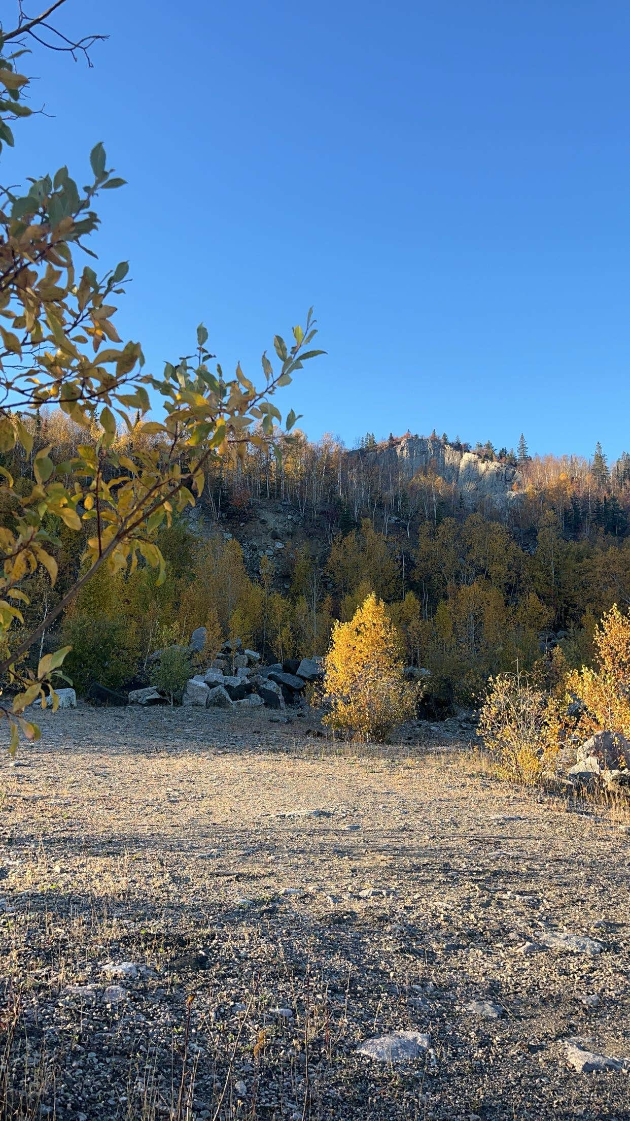 ashley L.'s photo of a dispersed camping area at Carlton Peak Dispersed Camp near Tofte, MN