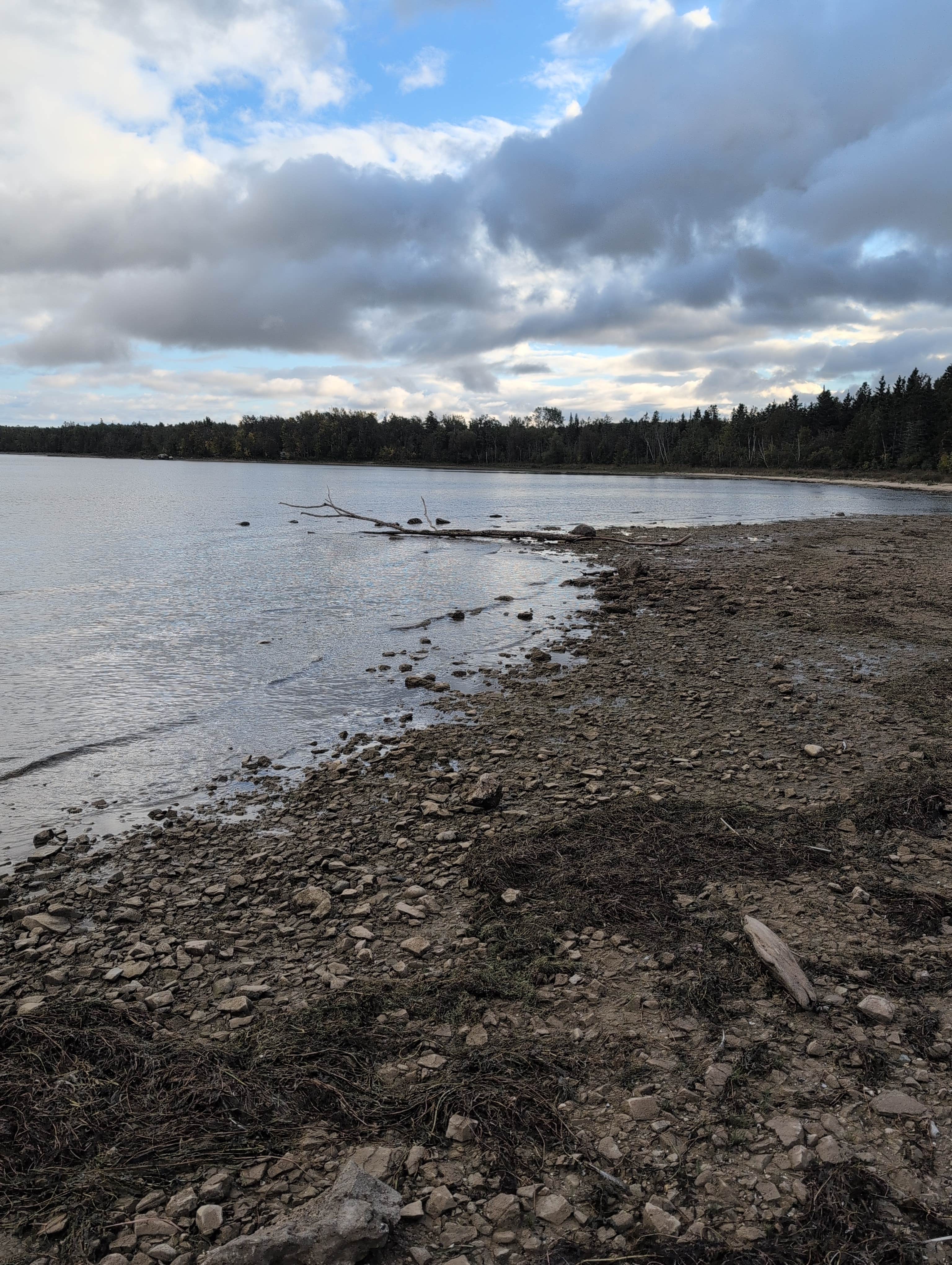 Rick M.'s photo of a dispersed camping area at Carp River Boat Launch near De Tour Village, MI