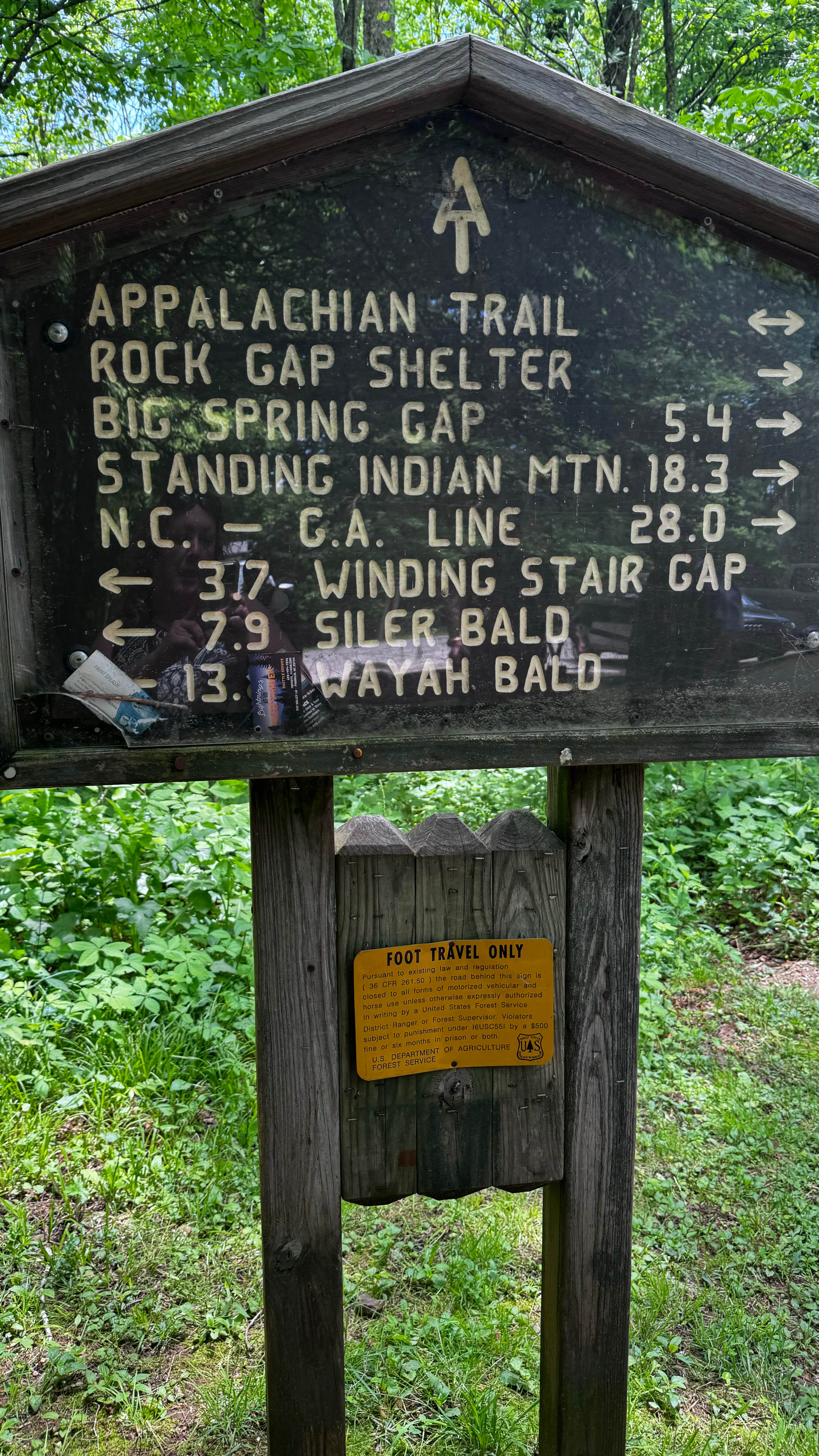 Camper-submitted photo at Cartoogechaye Creek Campground near Otto, NC