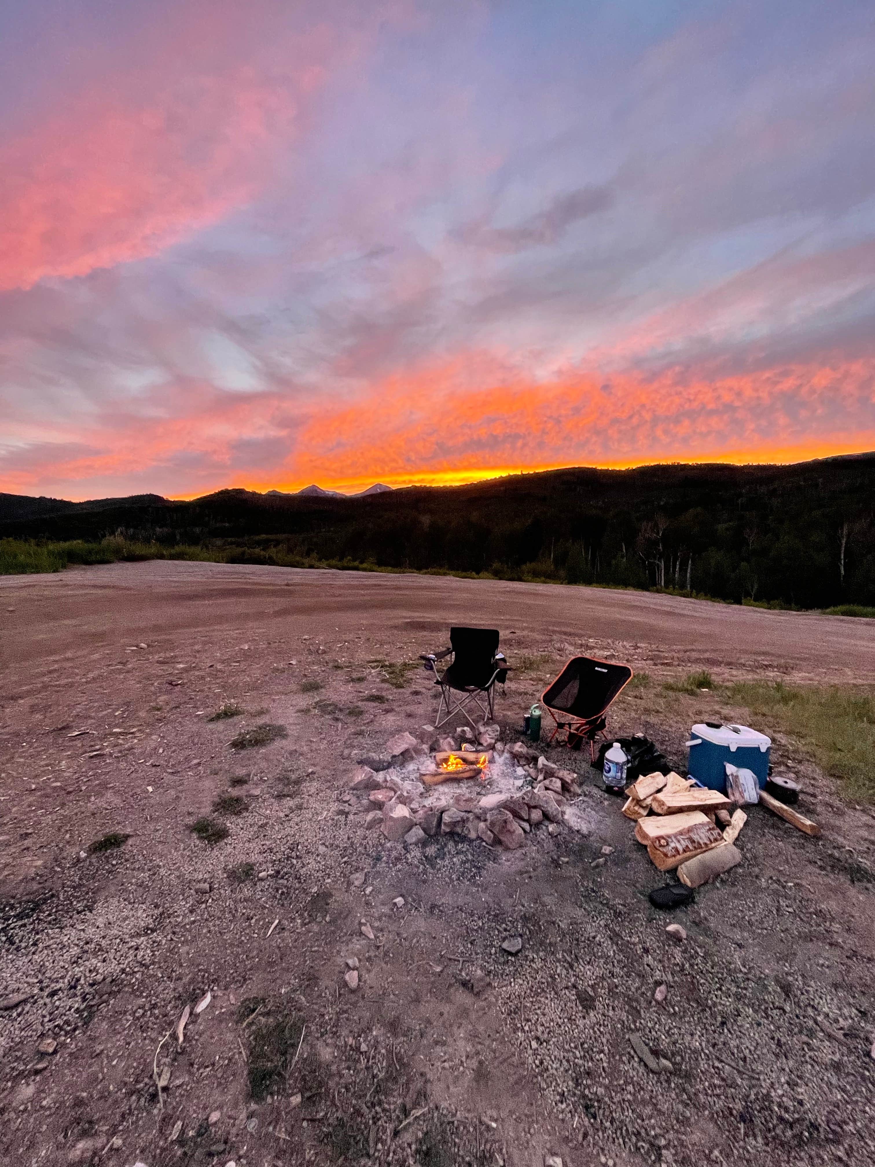 Skylar G.'s photo of a dispersed camping area at Cascade Springs Dispersed Site near Draper, UT