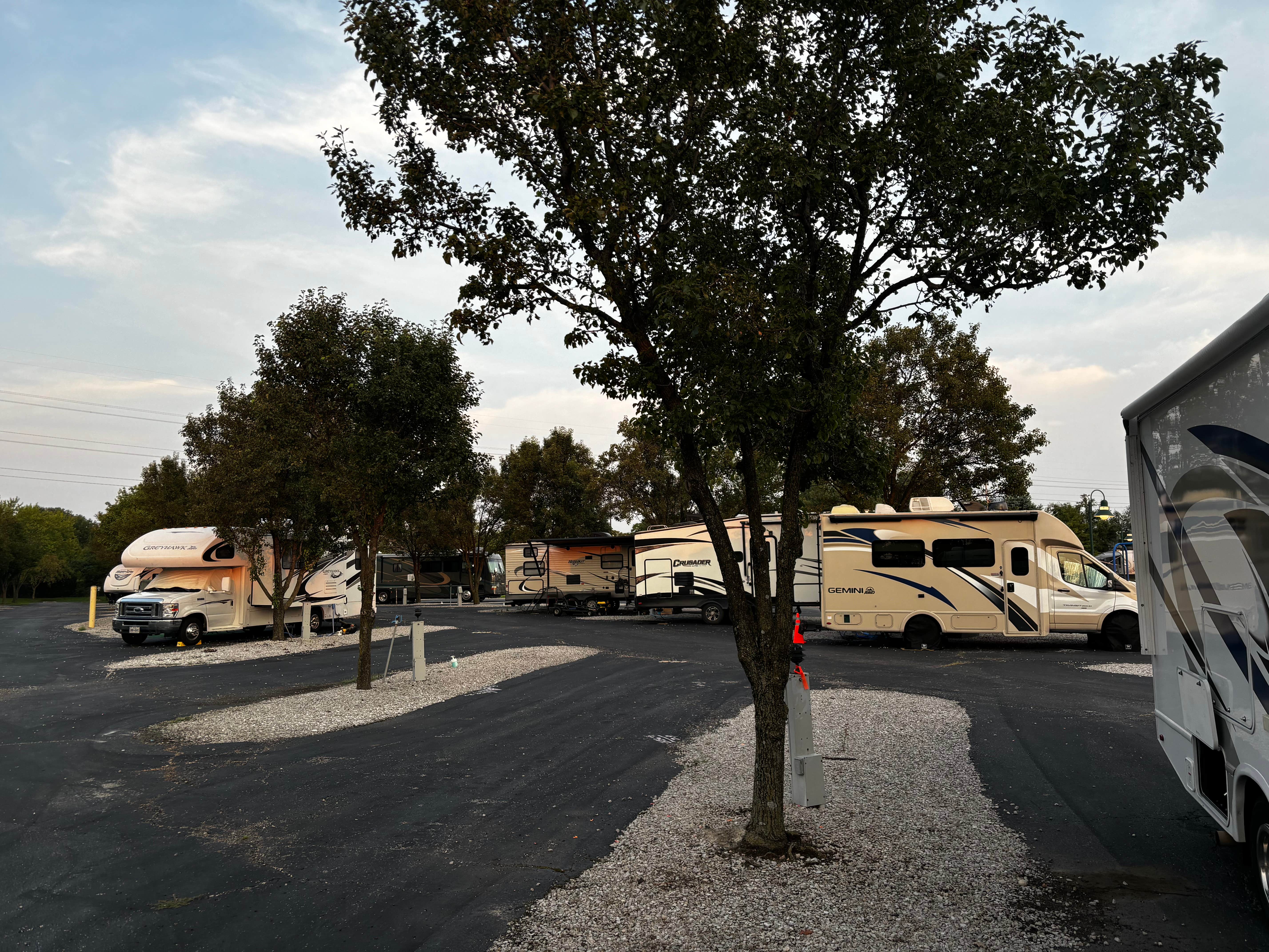 Camper-submitted photo at Draft Kings at Casino Queen RV Park near Normandy, MO