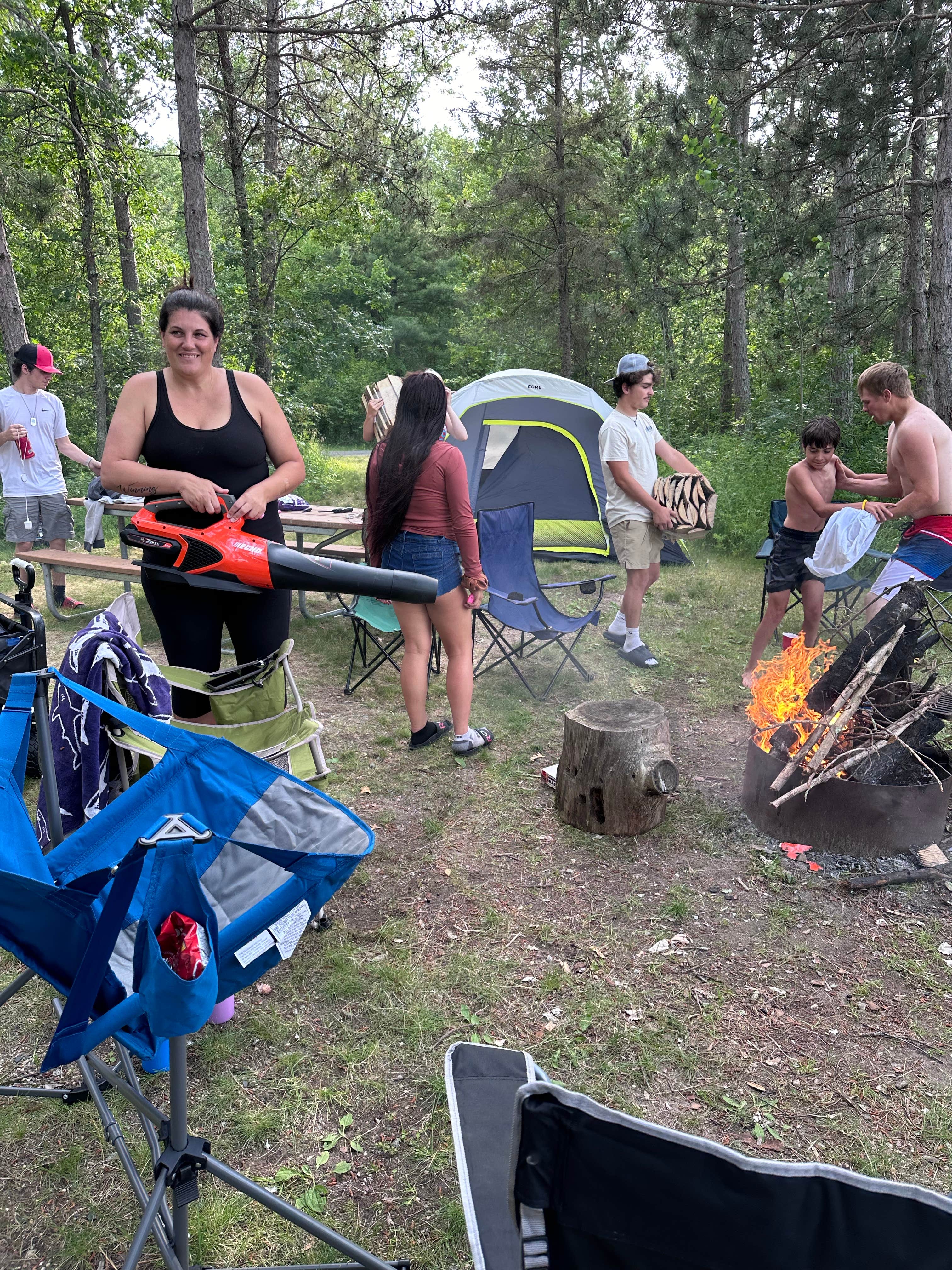 Camper-submitted photo at Cass Lake Loop near Bemidji, MN