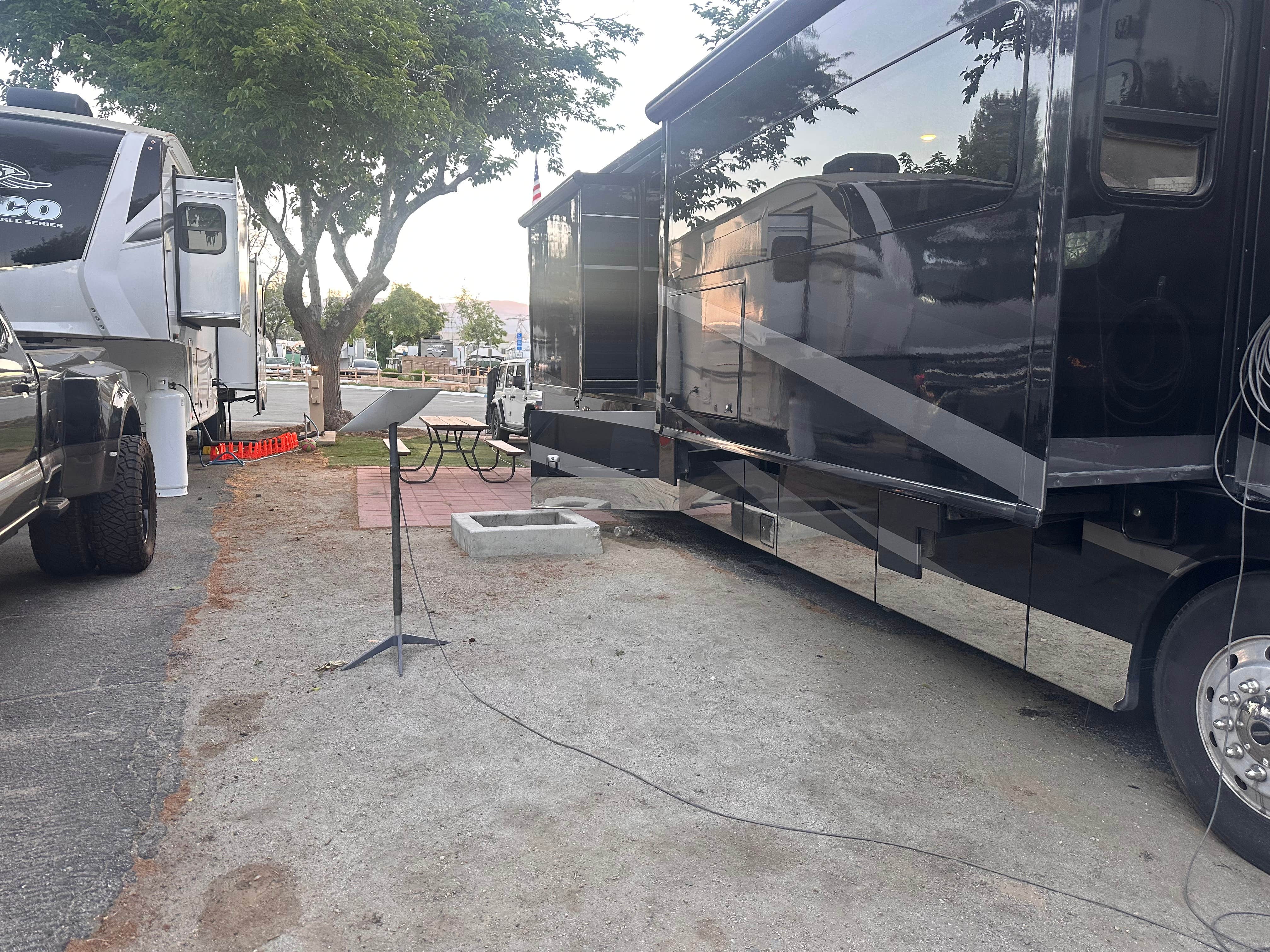 Michael C.'s photo of rv camping at Castaic Lake RV Park near Agoura Hills, CA
