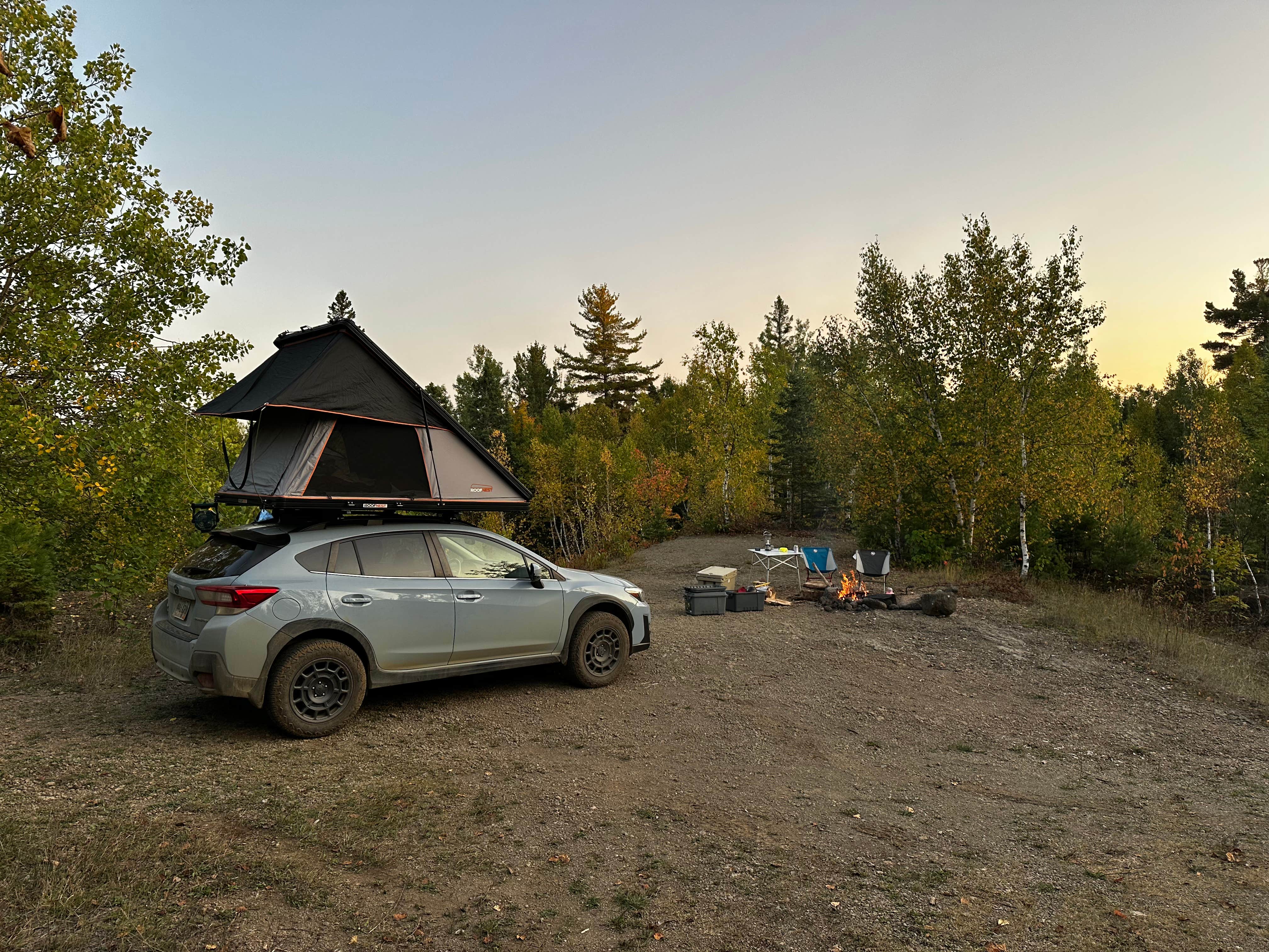 Sawyer P.'s photo of a dispersed camping area at Castle Danger near Tofte, MN