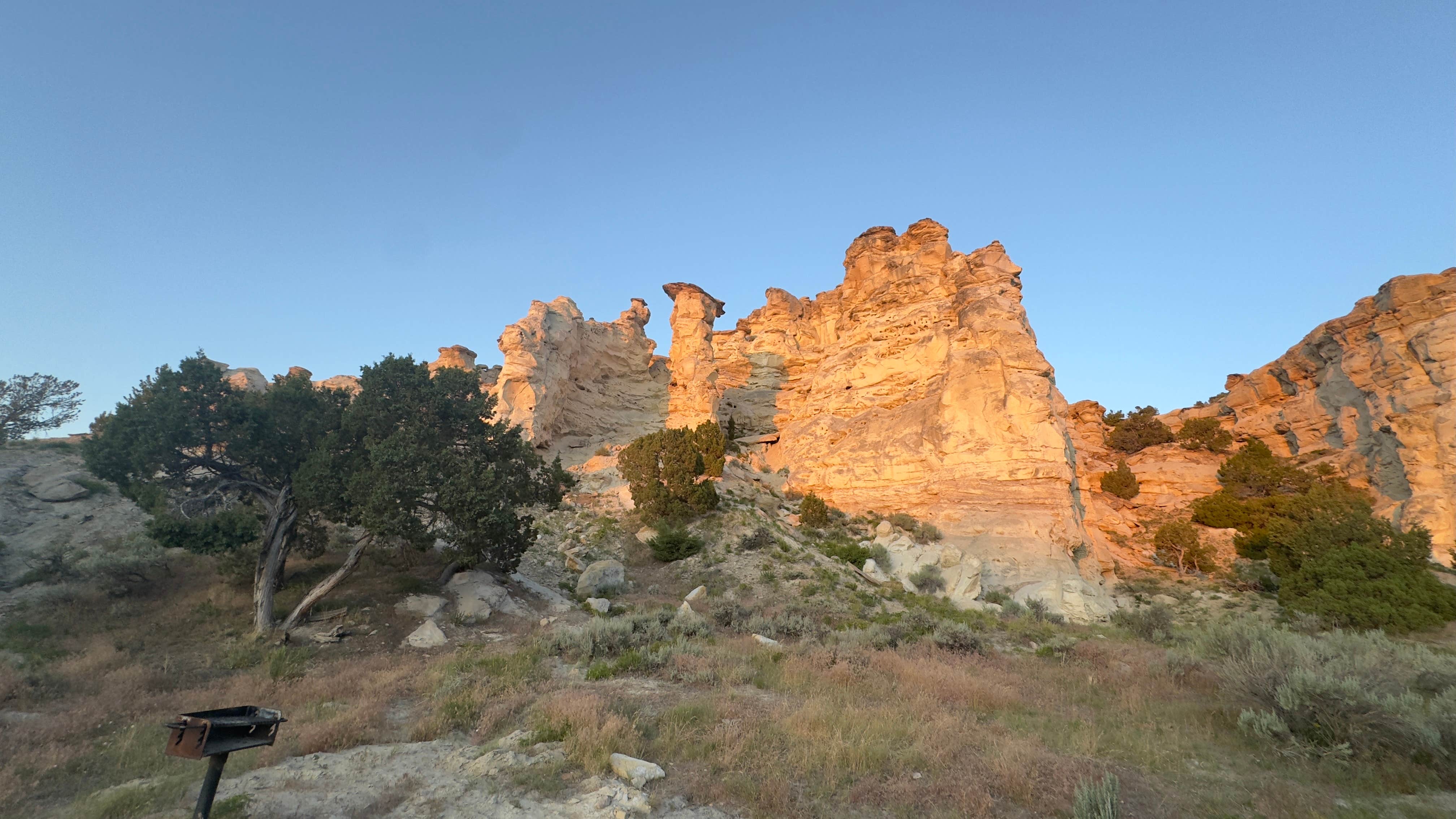 Camper-submitted photo at Castle Gardens near Worland, WY