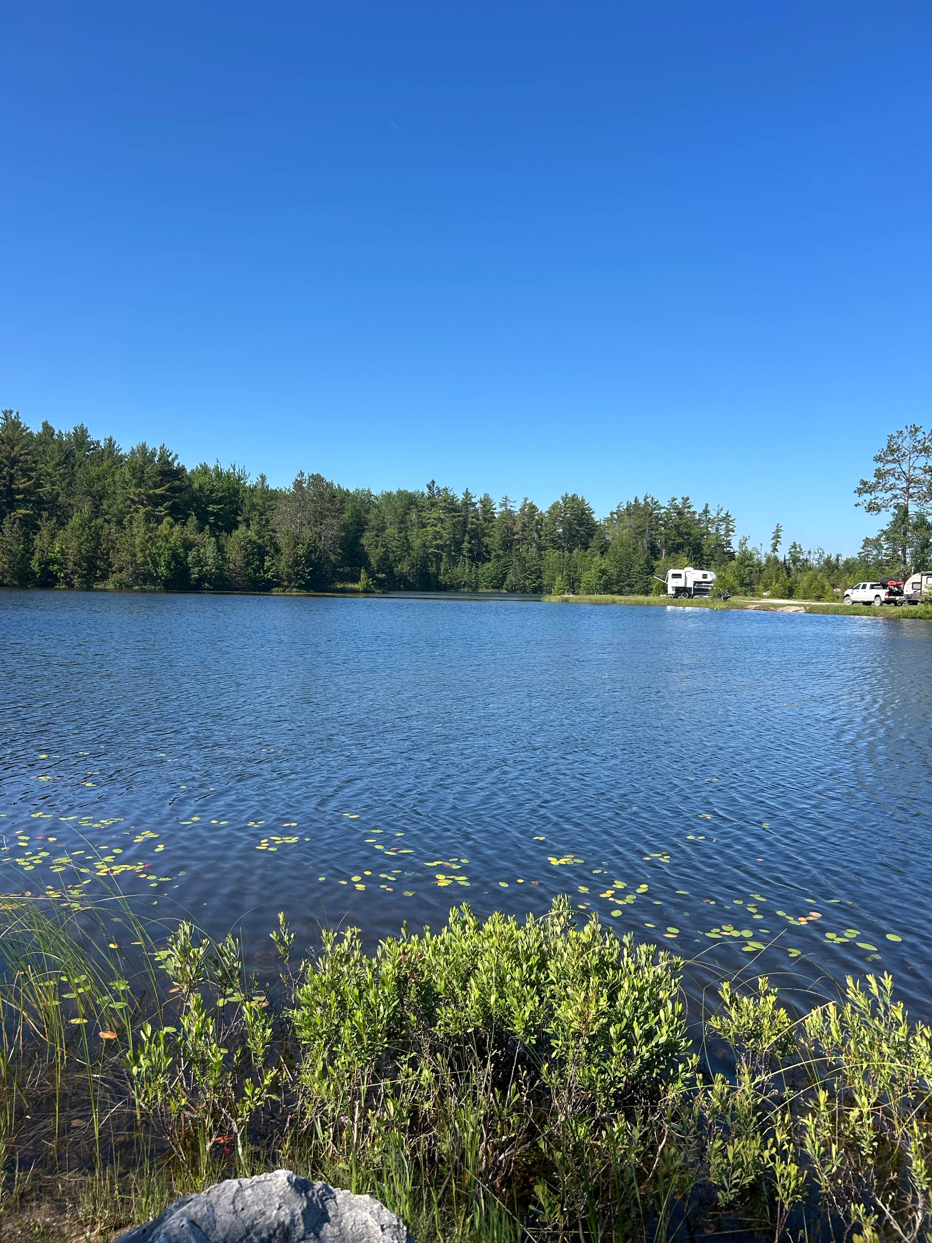 Camper-submitted photo at Castle Rock Ponds near Alanson, MI
