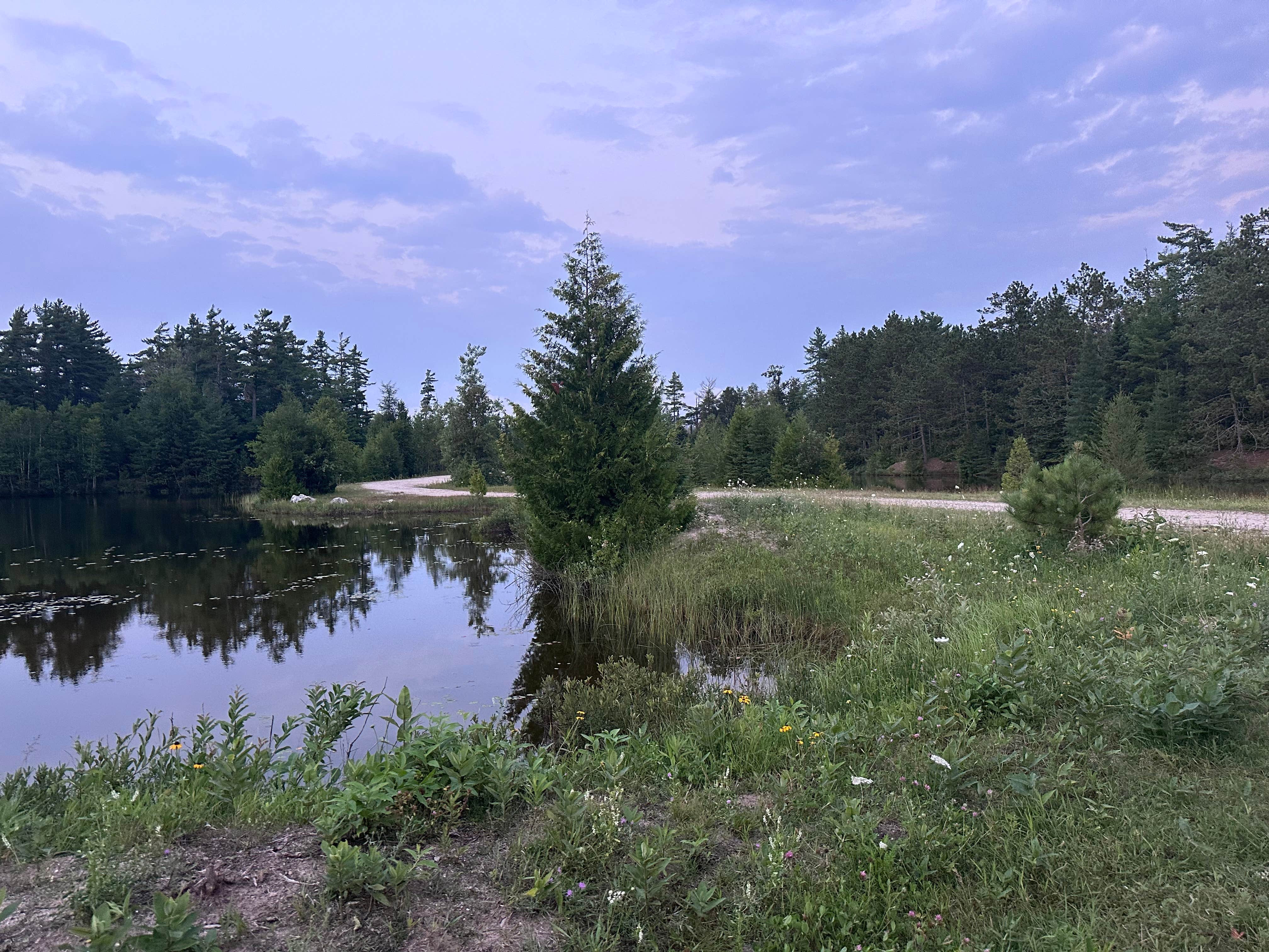 Camper-submitted photo at Castle Rock Ponds near Mackinaw City, MI