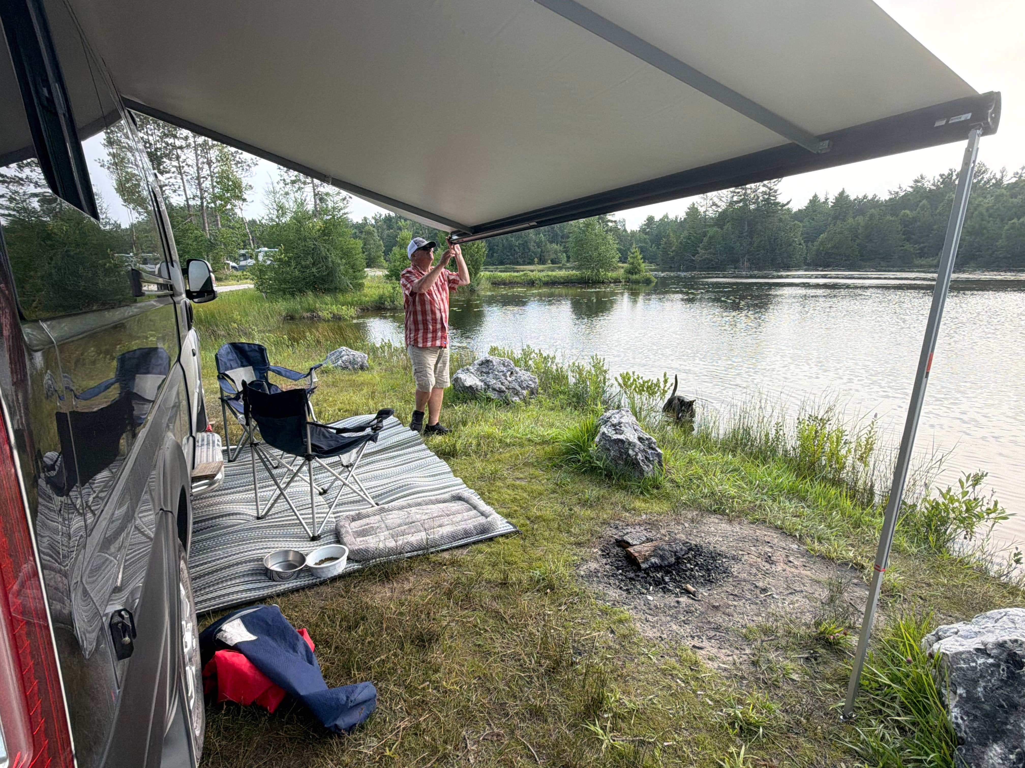 Camper-submitted photo at Castle Rock Ponds near Mackinaw City, MI