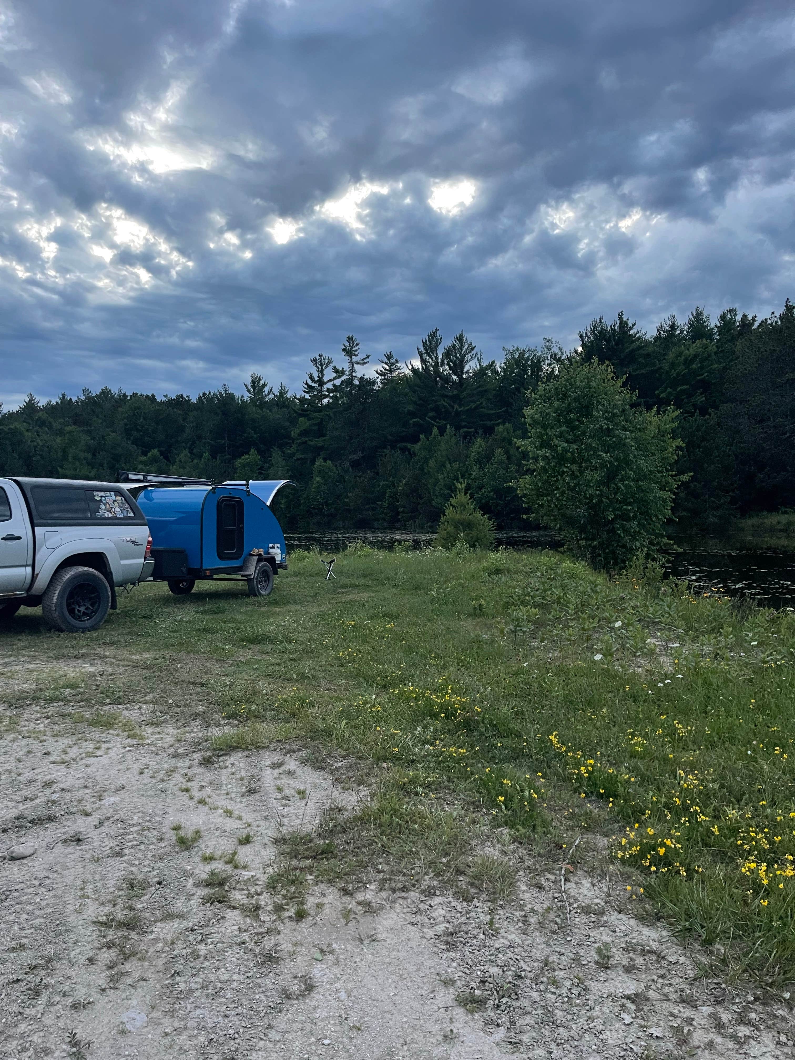 Camper-submitted photo at Castle Rock Ponds near Rudyard, MI
