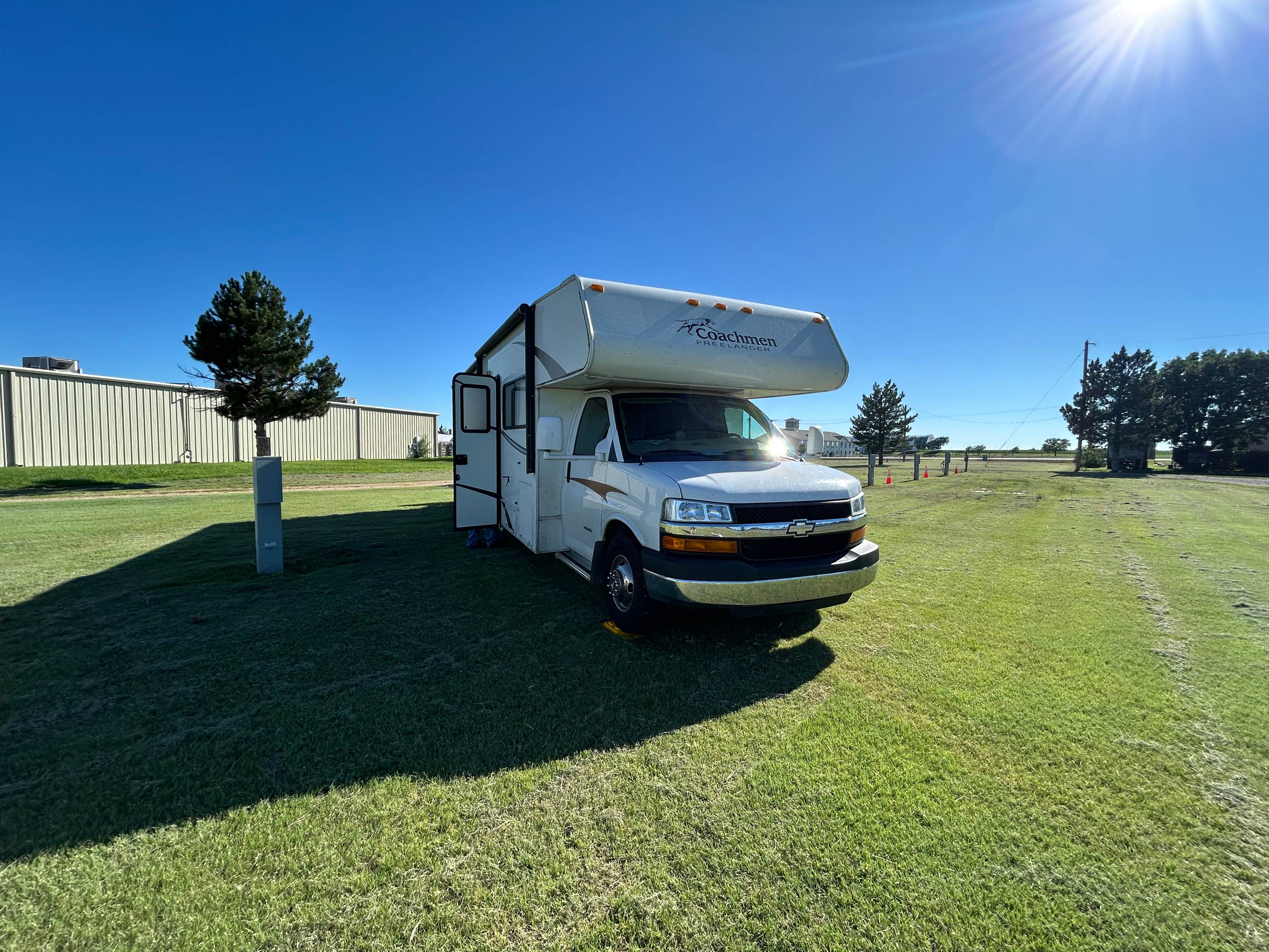 Camping near Circle Drive — Historic Lake Scott State Park: Castle Rock RV Park, Collyer, Kansas