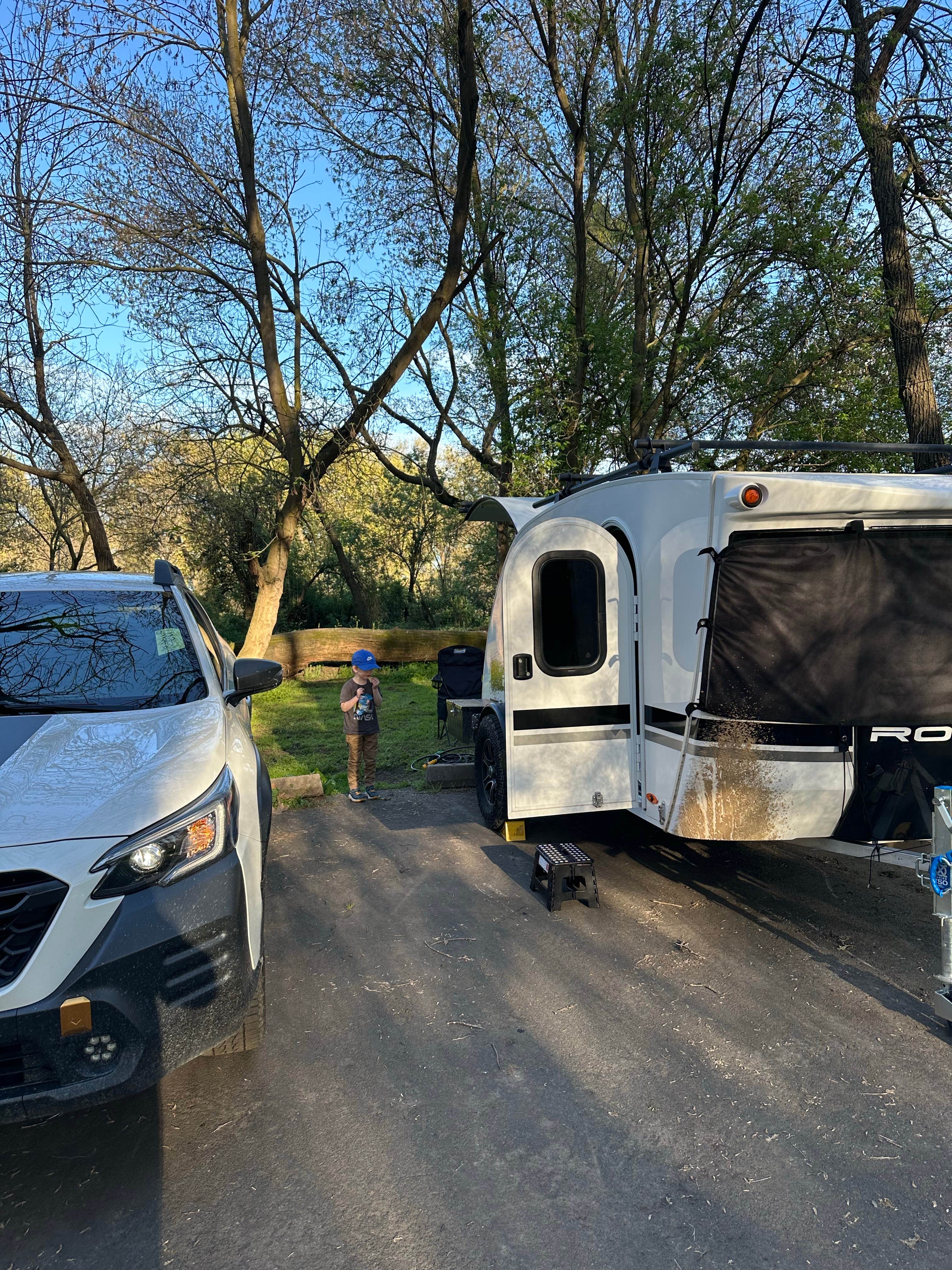 Micah C.'s photo of rv camping at Caswell Memorial State Park Campground near Manteca, CA