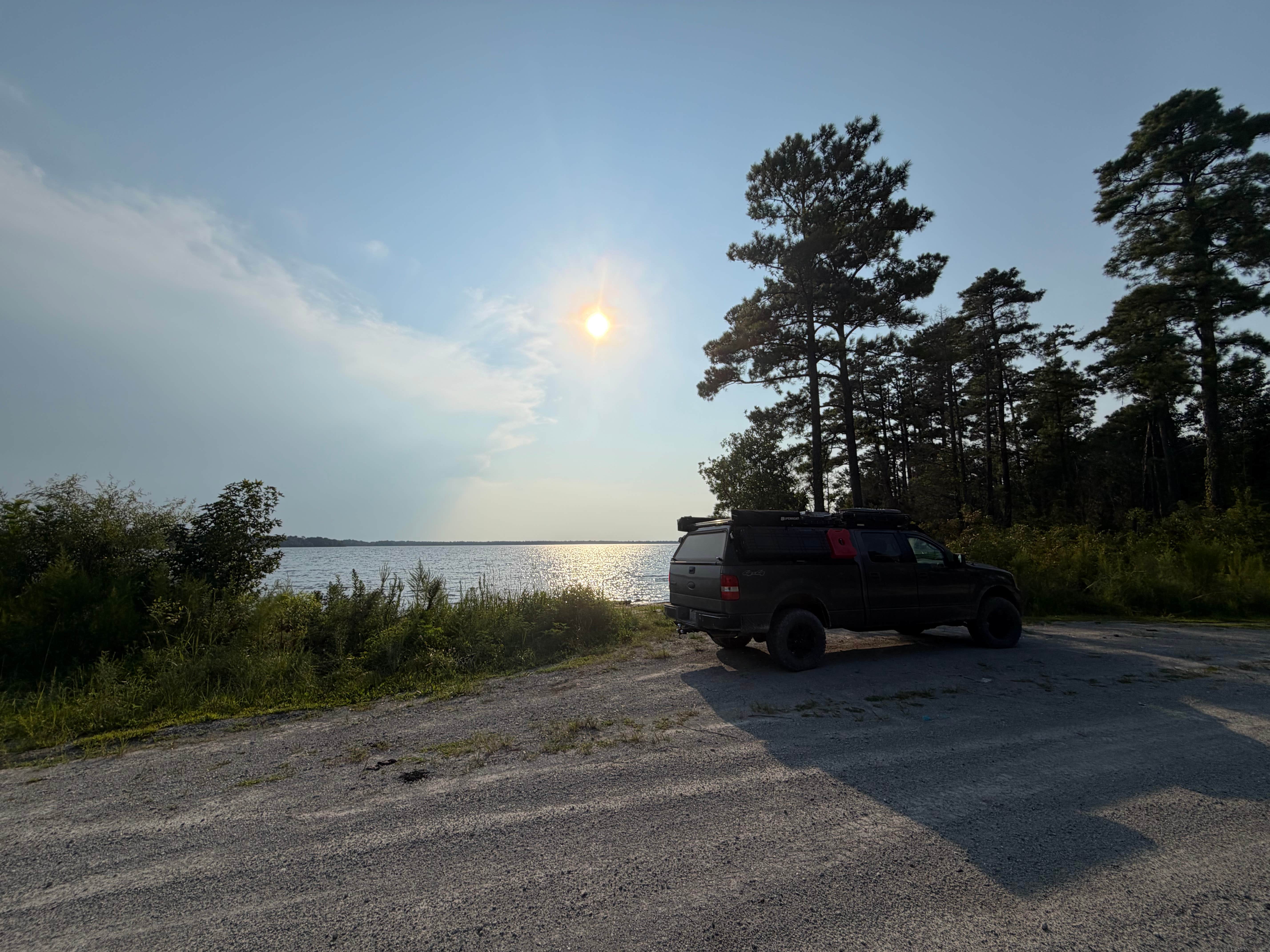 Camper-submitted photo at Catfish Lake Waterfront site and Walk in Campsite near New Bern, NC