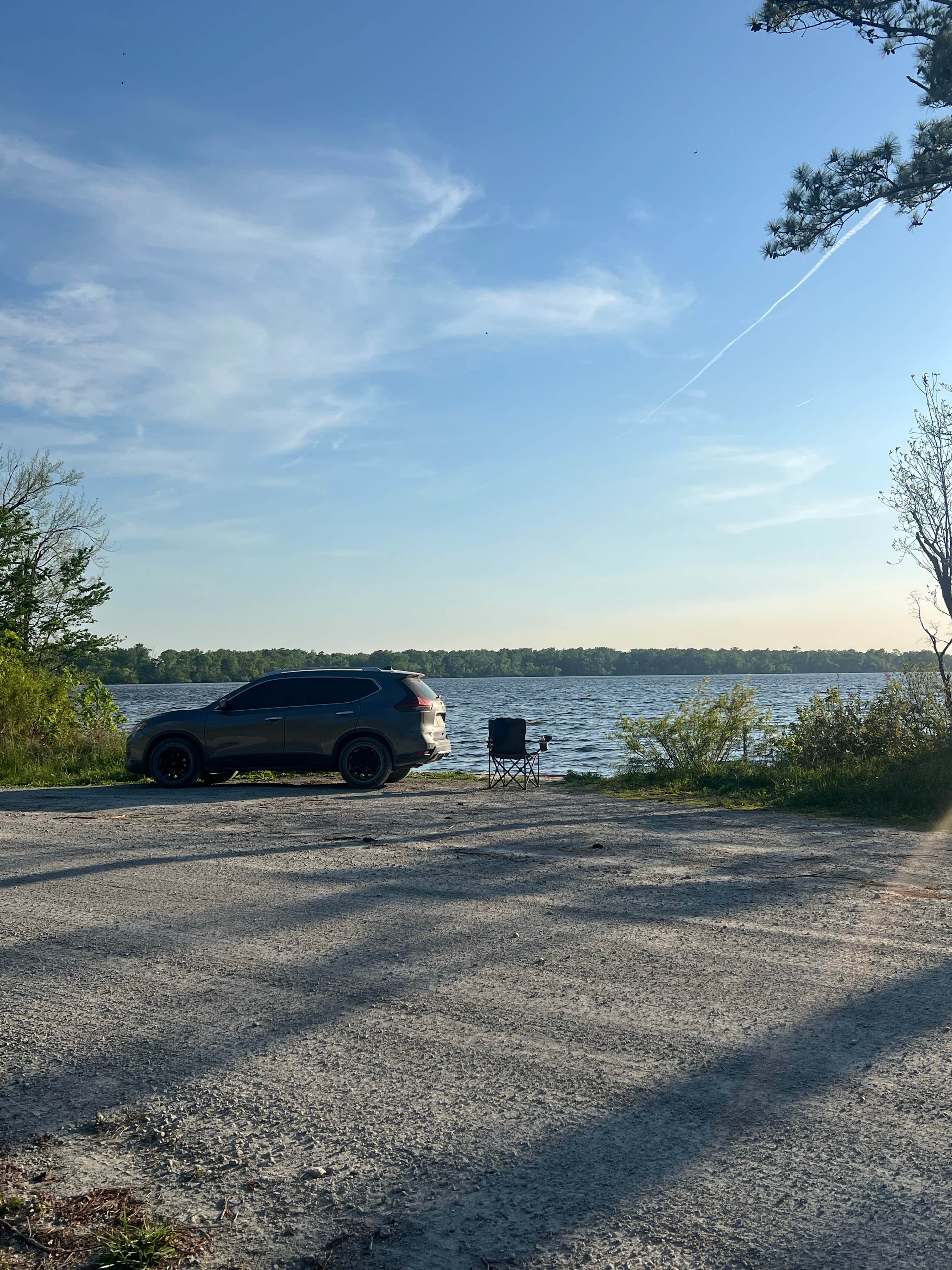 Camper-submitted photo at Catfish Lake Waterfront site and Walk in Campsite near New Bern, NC