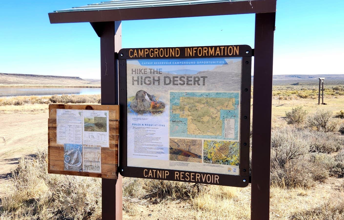 Camper-submitted photo at Catnip Reservoir Dispersed Camping near Davis Creek, CA