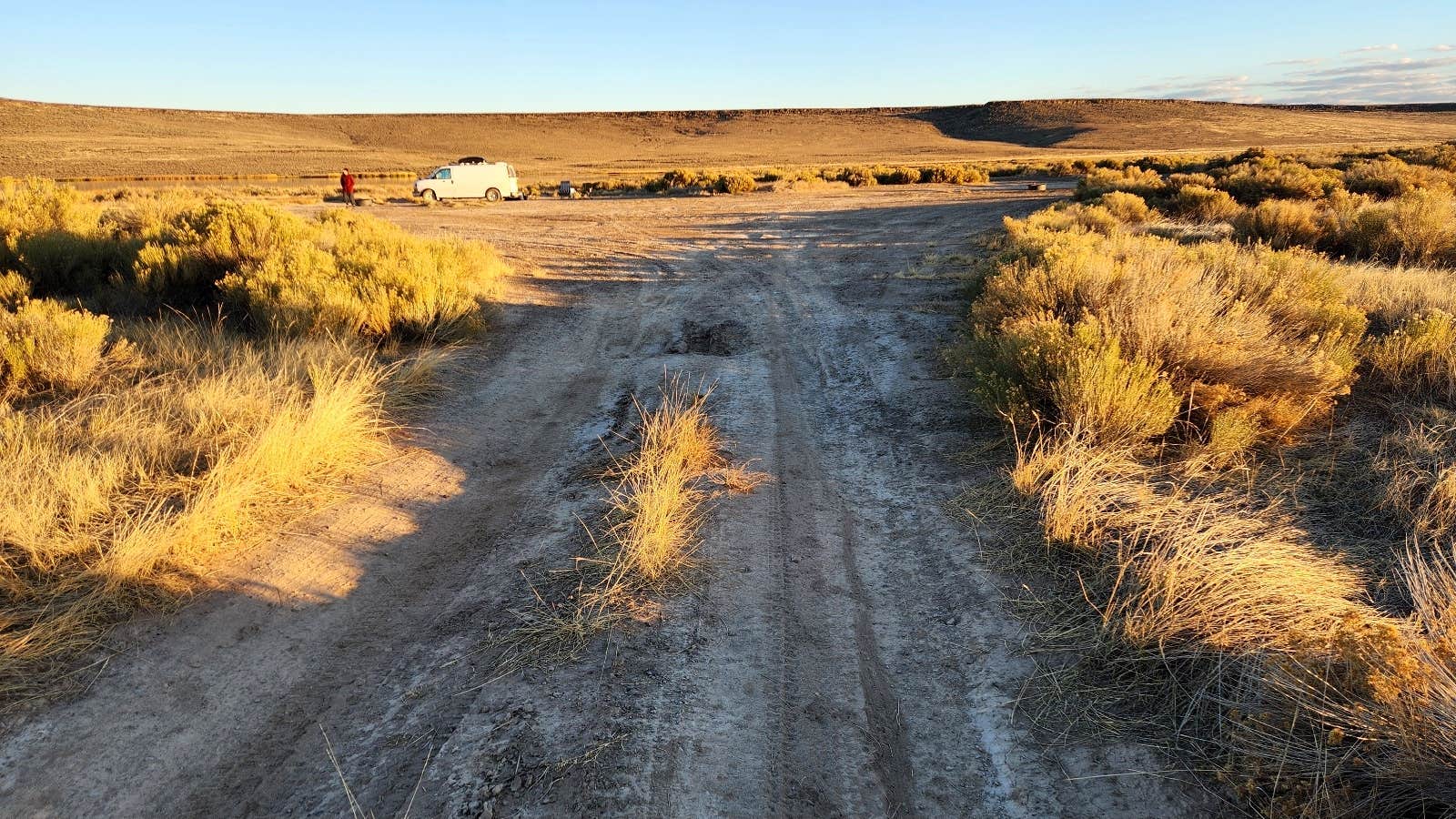 Fred S.'s photo of a dispersed camping area at Catnip Reservoir Dispersed Camping near Davis Creek, CA
