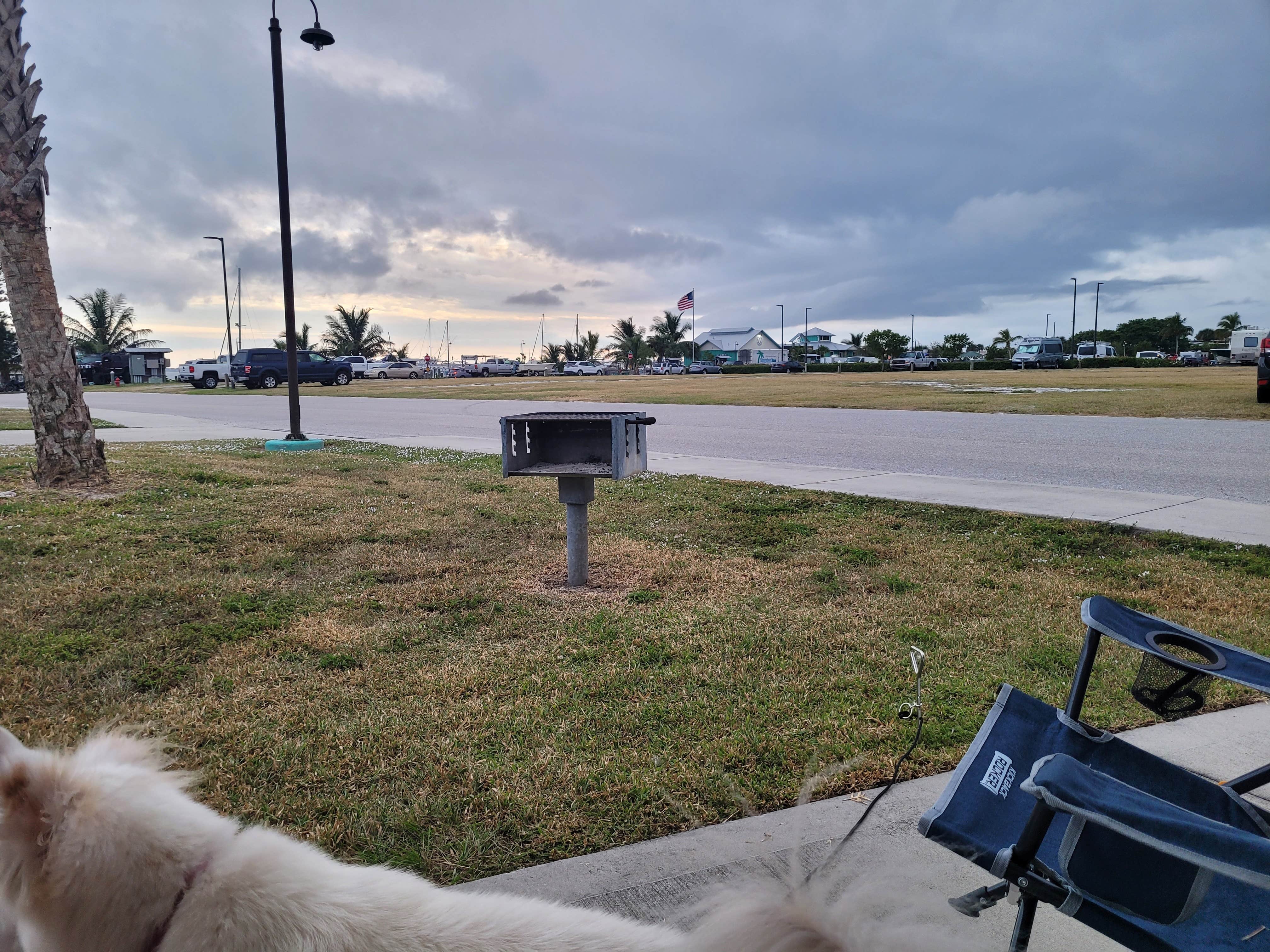 David S.'s photo of camping with pets at Causeway Cove Marina and RV Park near Jensen Beach, FL