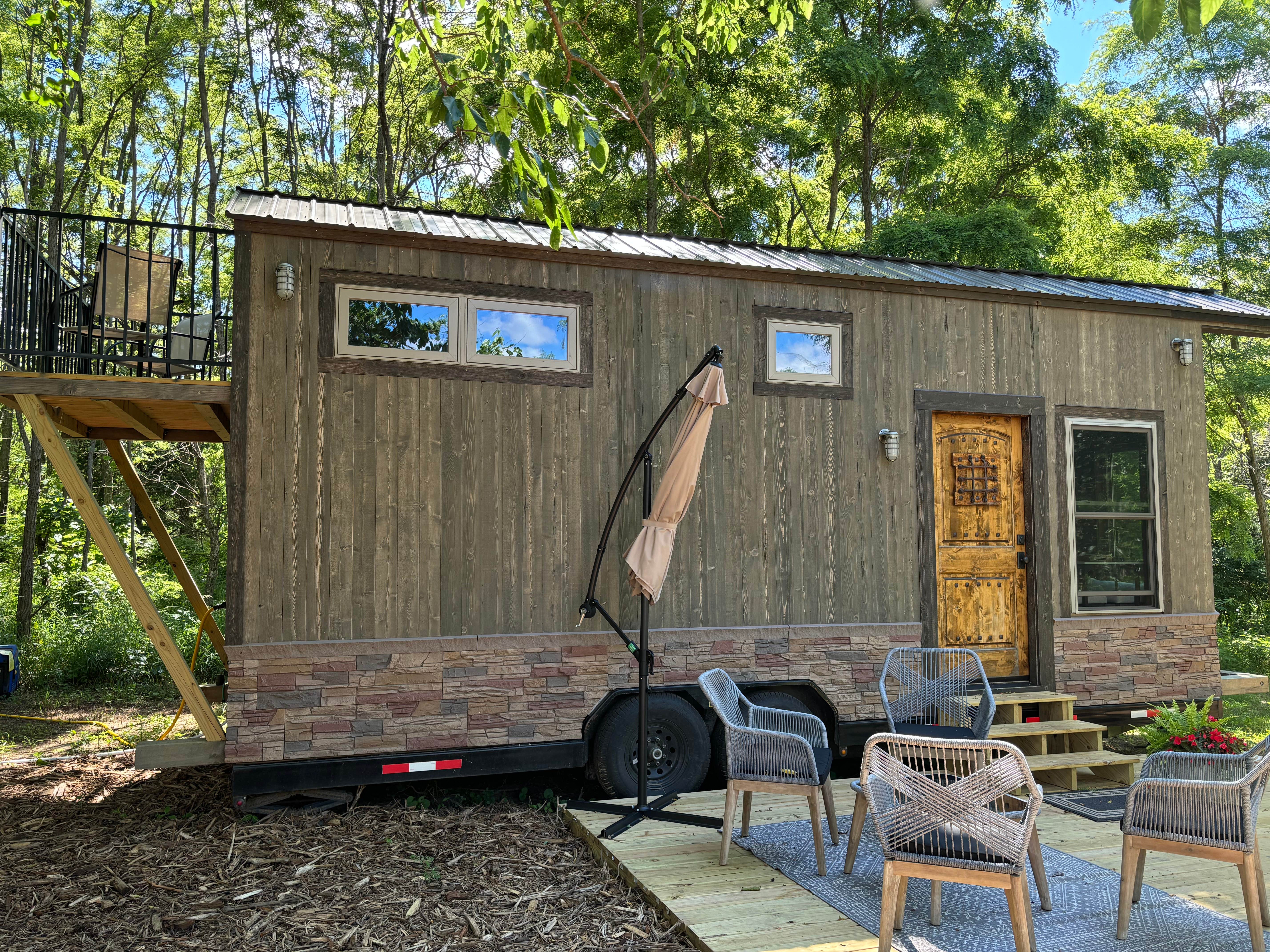 James M.'s photo of a cabin at Caylx Creek, Shepard Hut near Amana, IA