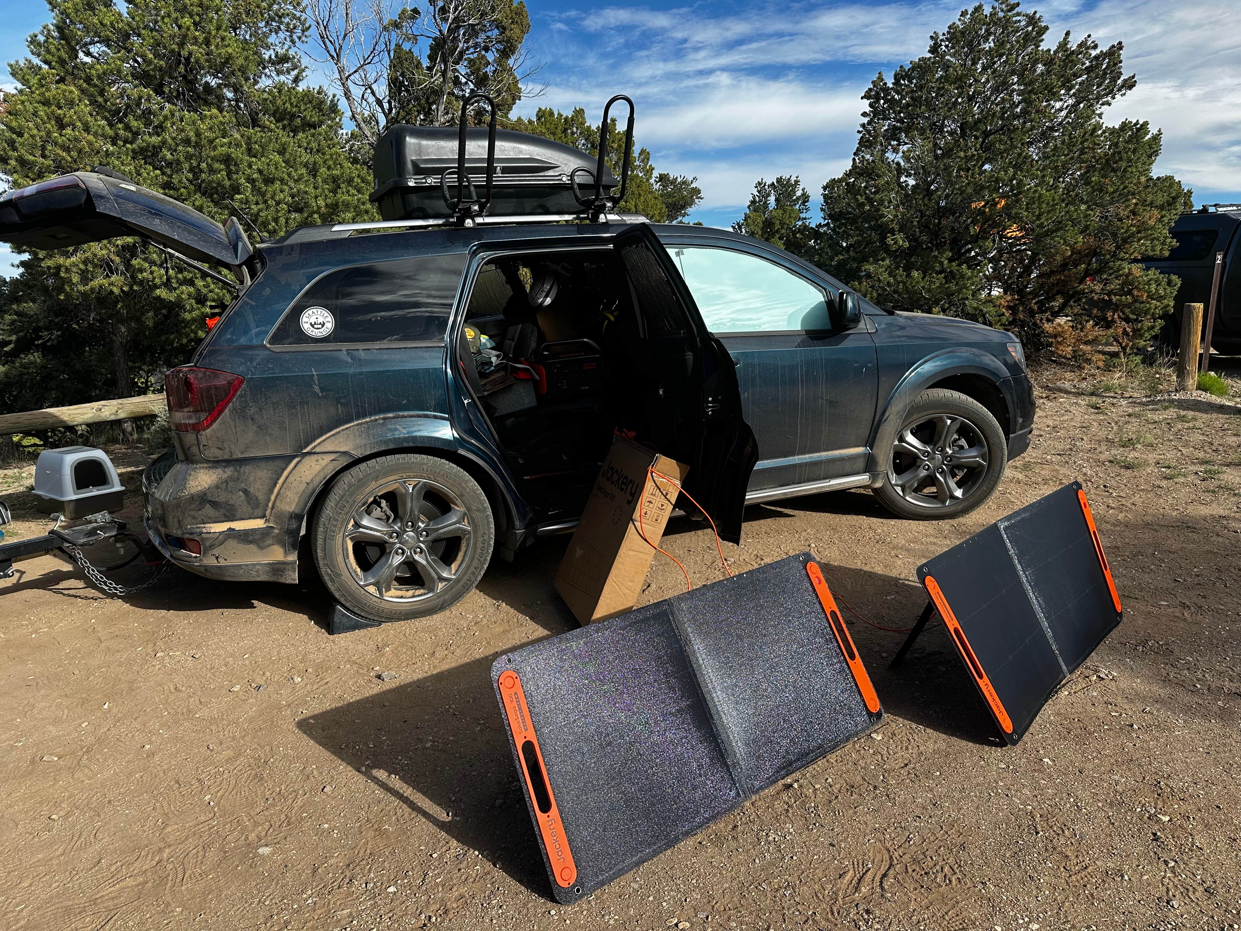 Camper-submitted photo at Cebolla Mesa near Red River, NM