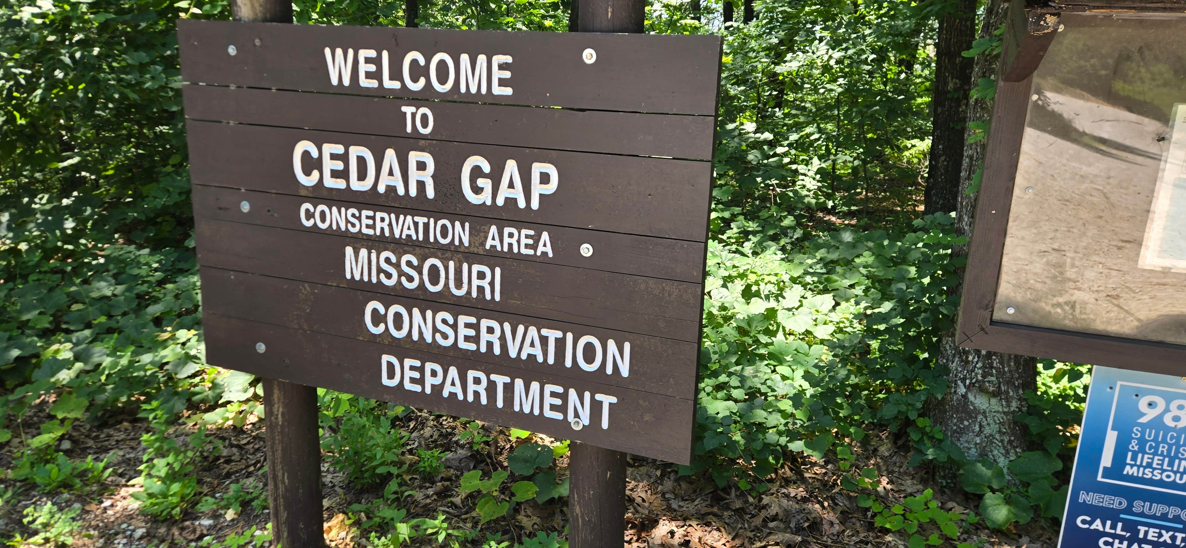 Cedar Gap Conservation Area