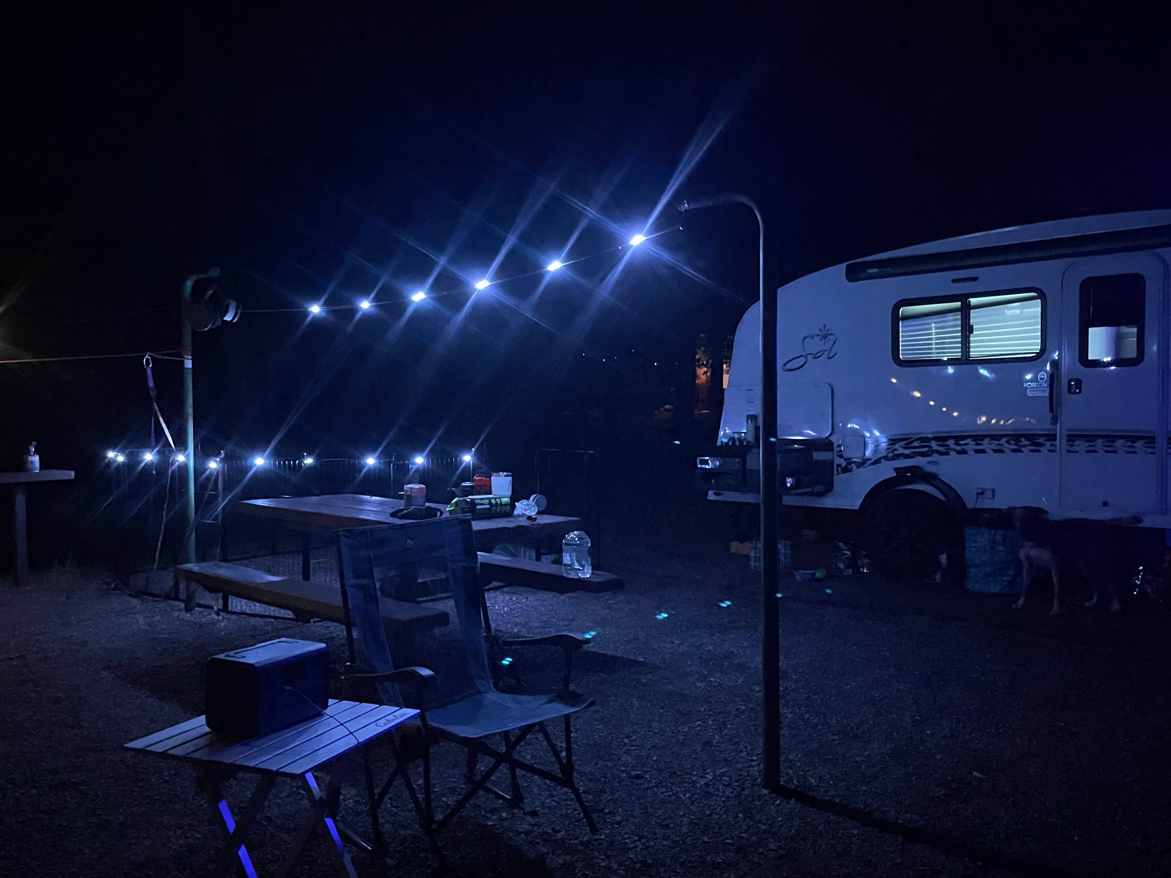 Jennifer O.'s photo of rv camping at Cedar Lake (Oklahoma) near Heavener, OK