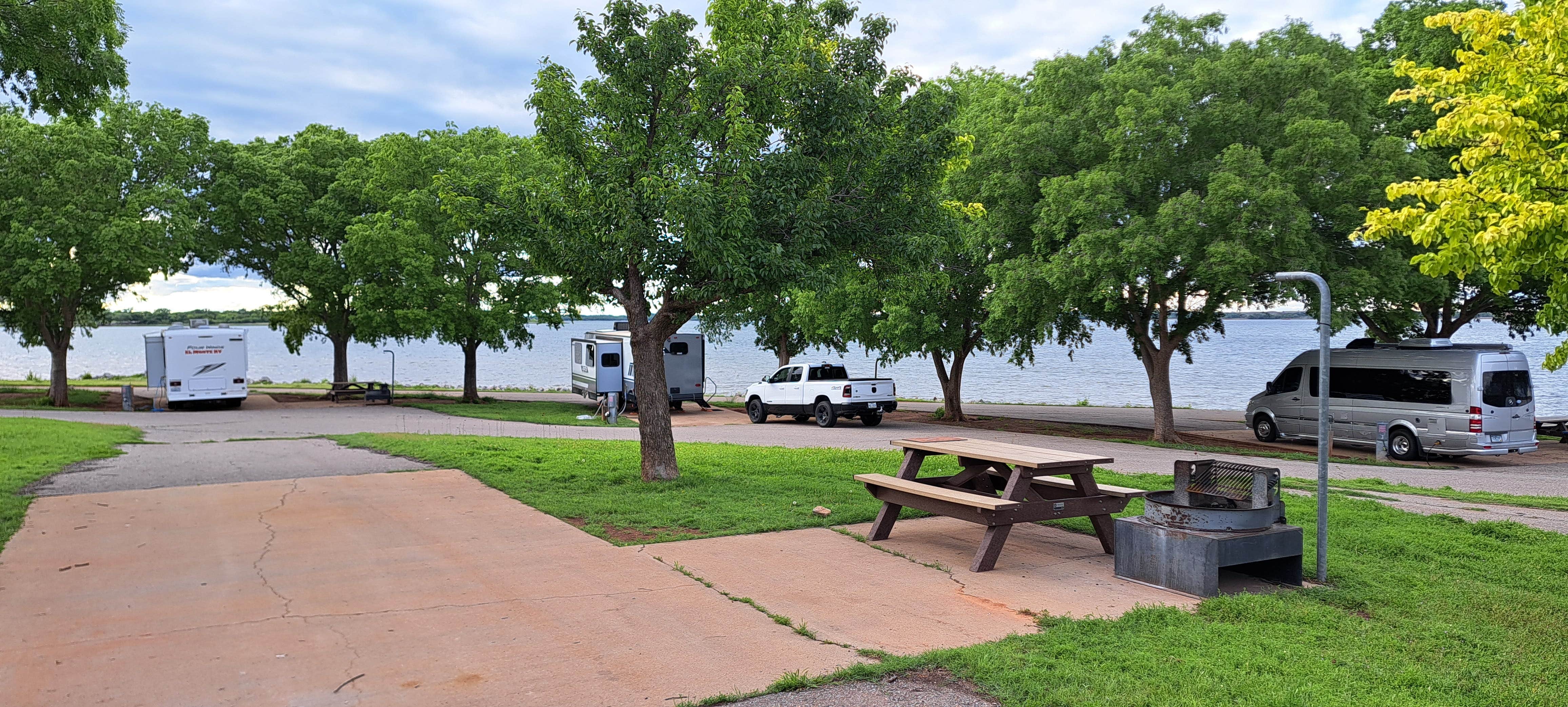 Camper-submitted photo at Cedar Point Campground, Foss State Park, OK near Foss, OK