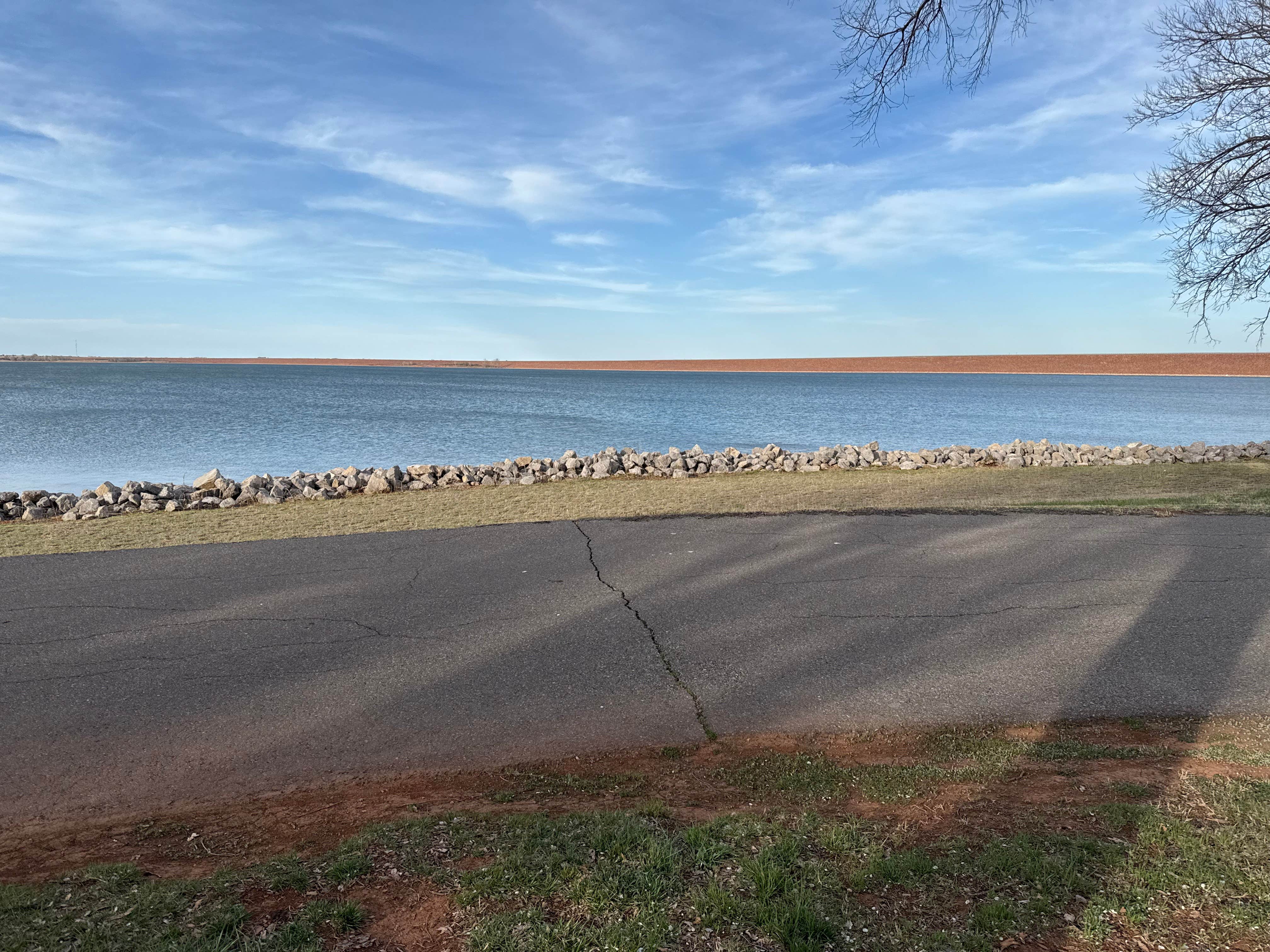 Camper-submitted photo at Cedar Point Campground, Foss State Park, OK near Foss, OK