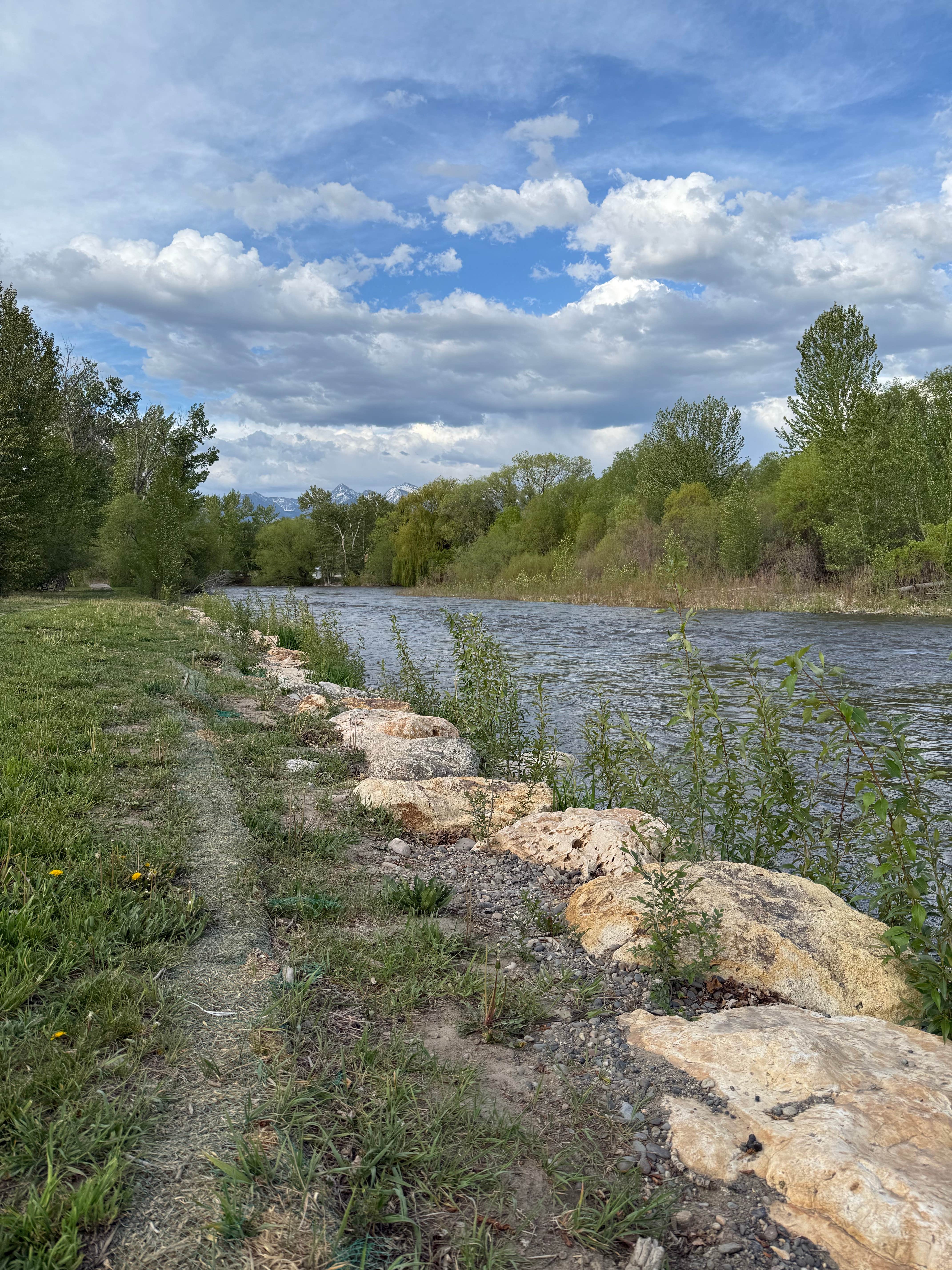 Camper-submitted photo at Andreas on the River RV Park near Cobalt, ID