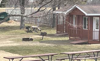 Crystal B.'s photo of a cabin at Chahinkapa Park in North Dakota