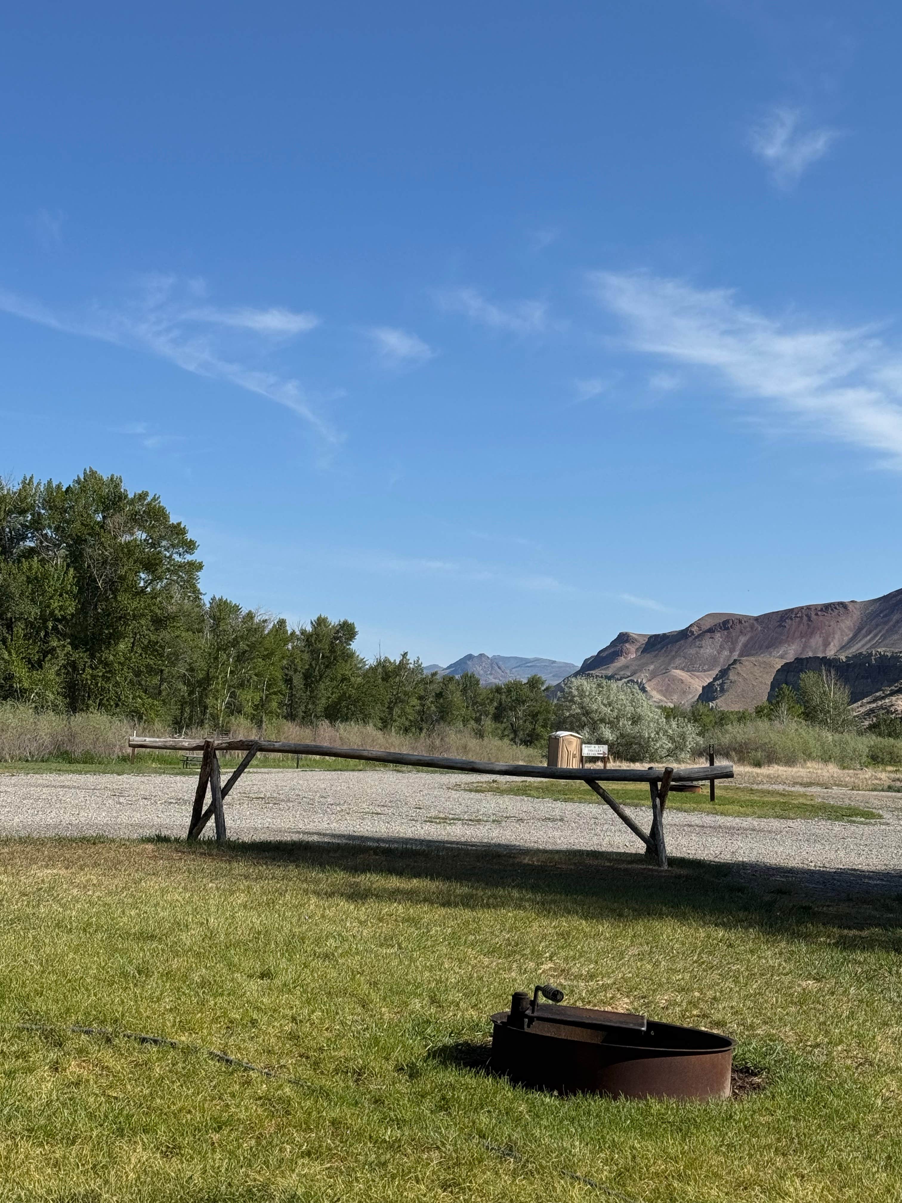 Camper-submitted photo at Challis Hot Springs near May, ID