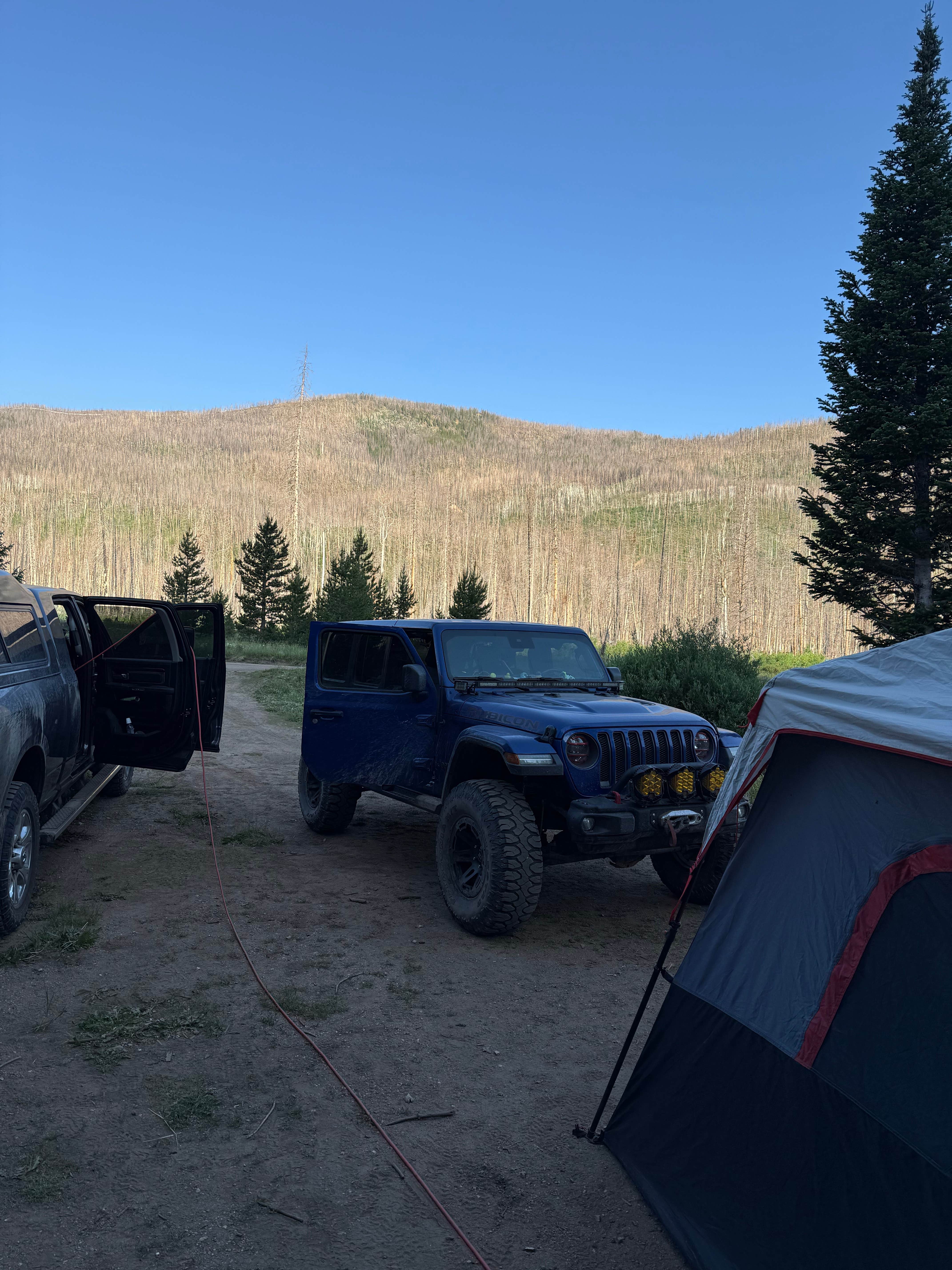 James G.'s photo at Chambers Lake Dispersed Camping near Gould, CO