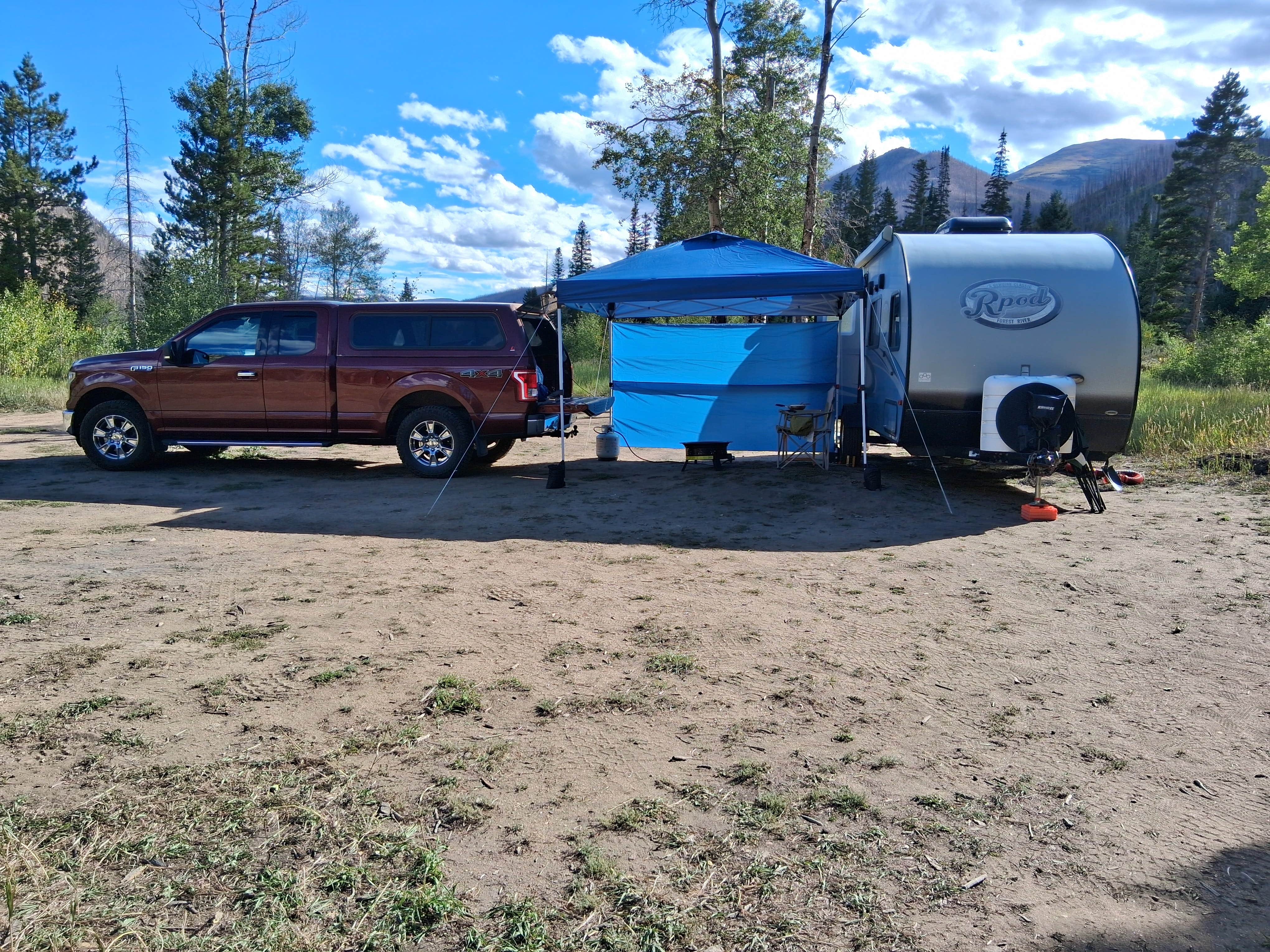 Camper-submitted photo at Chambers Lake Dispersed Camping near Gould, CO