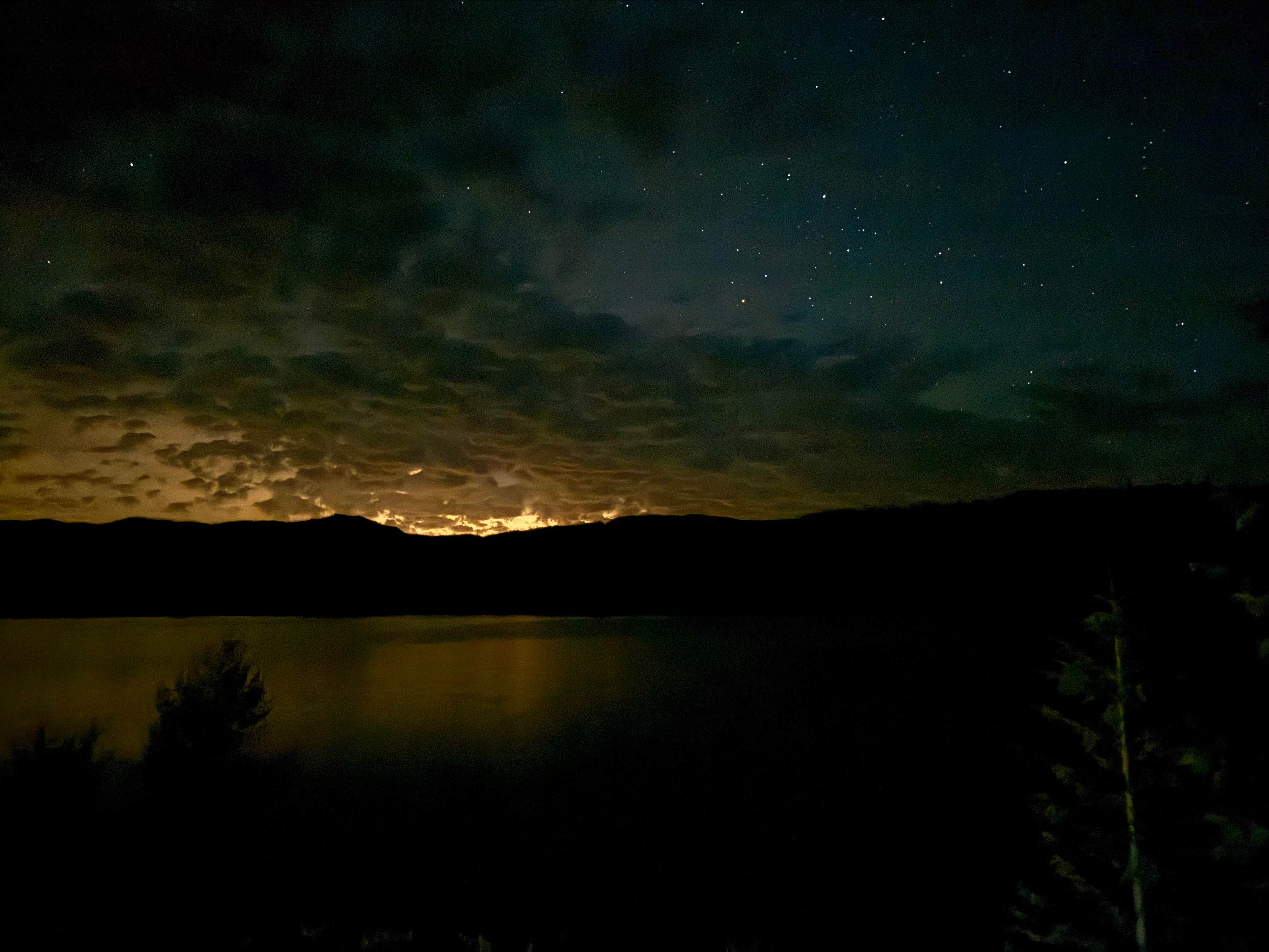 Kristin M.'s photo of a dispersed camping area at Chambers Lake Dispersed Camping near Cowdrey, CO
