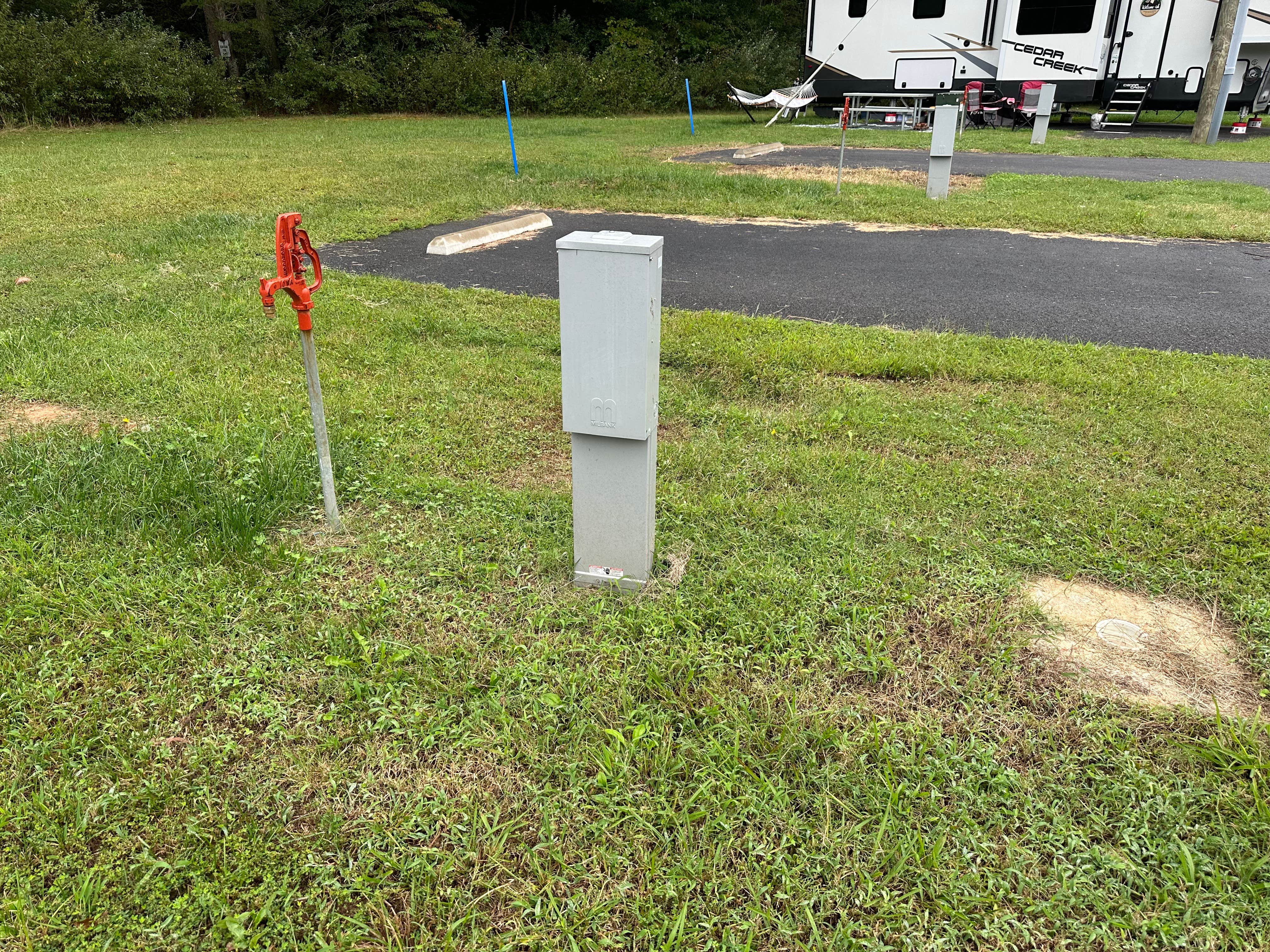 Camper-submitted photo at Military Park Fort AP Hill Champs Camp RV Park near Fredericksburg, VA