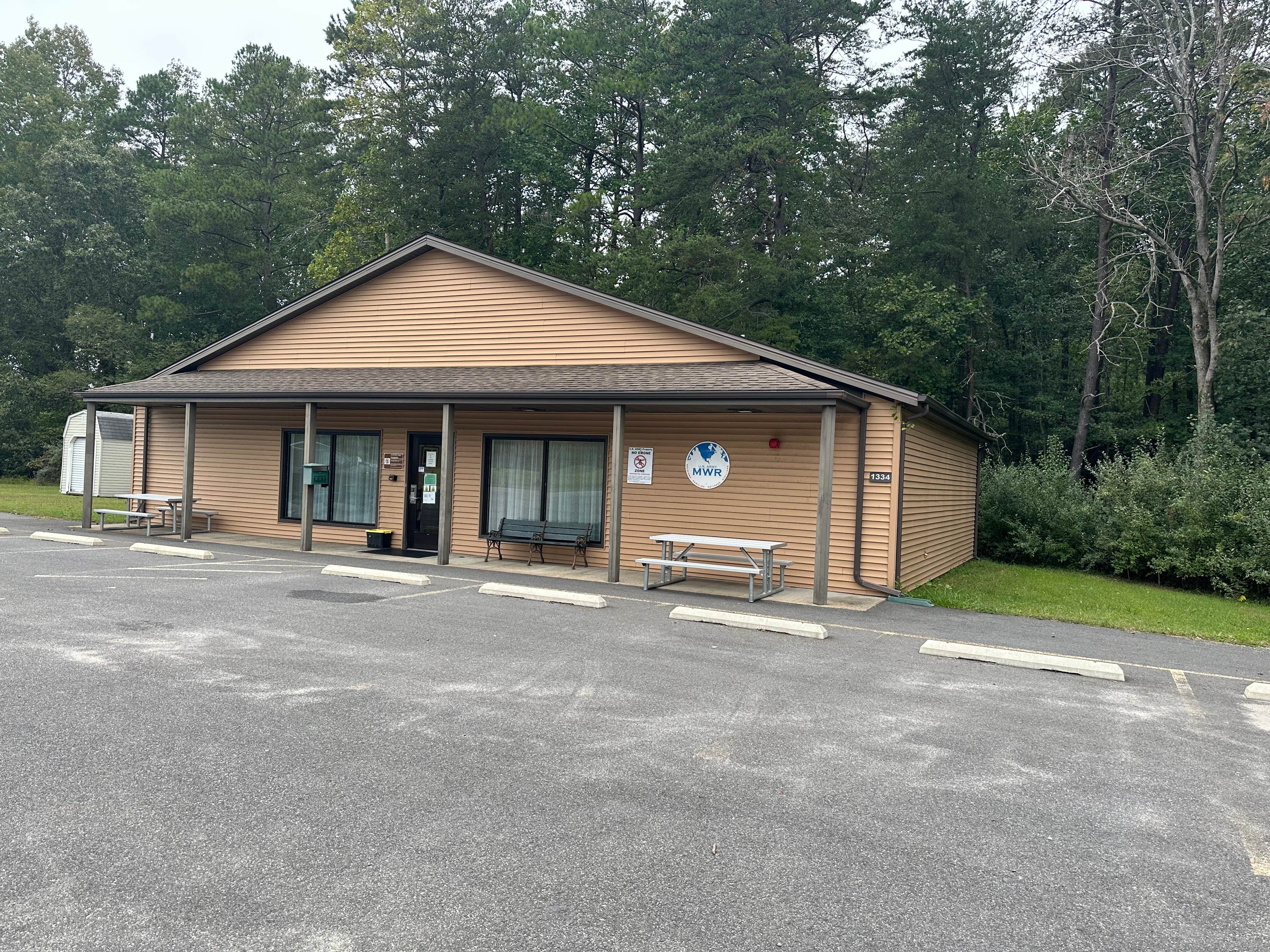 Camper-submitted photo at Military Park Fort AP Hill Champs Camp RV Park near Fredericksburg, VA