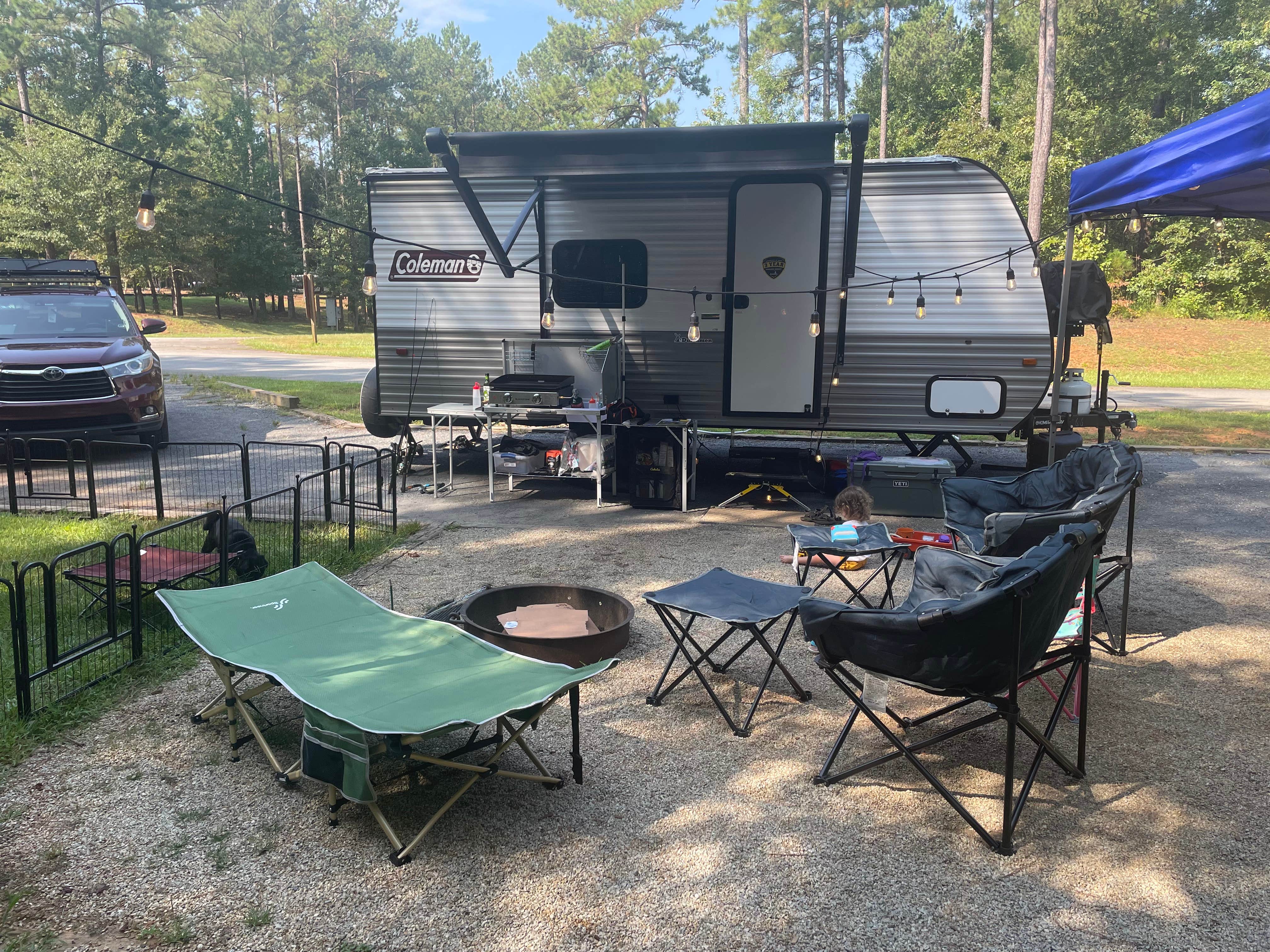 @HomegrownRV 😎.'s photo at Chattahoochee Bend State Park Campground near Winston, GA