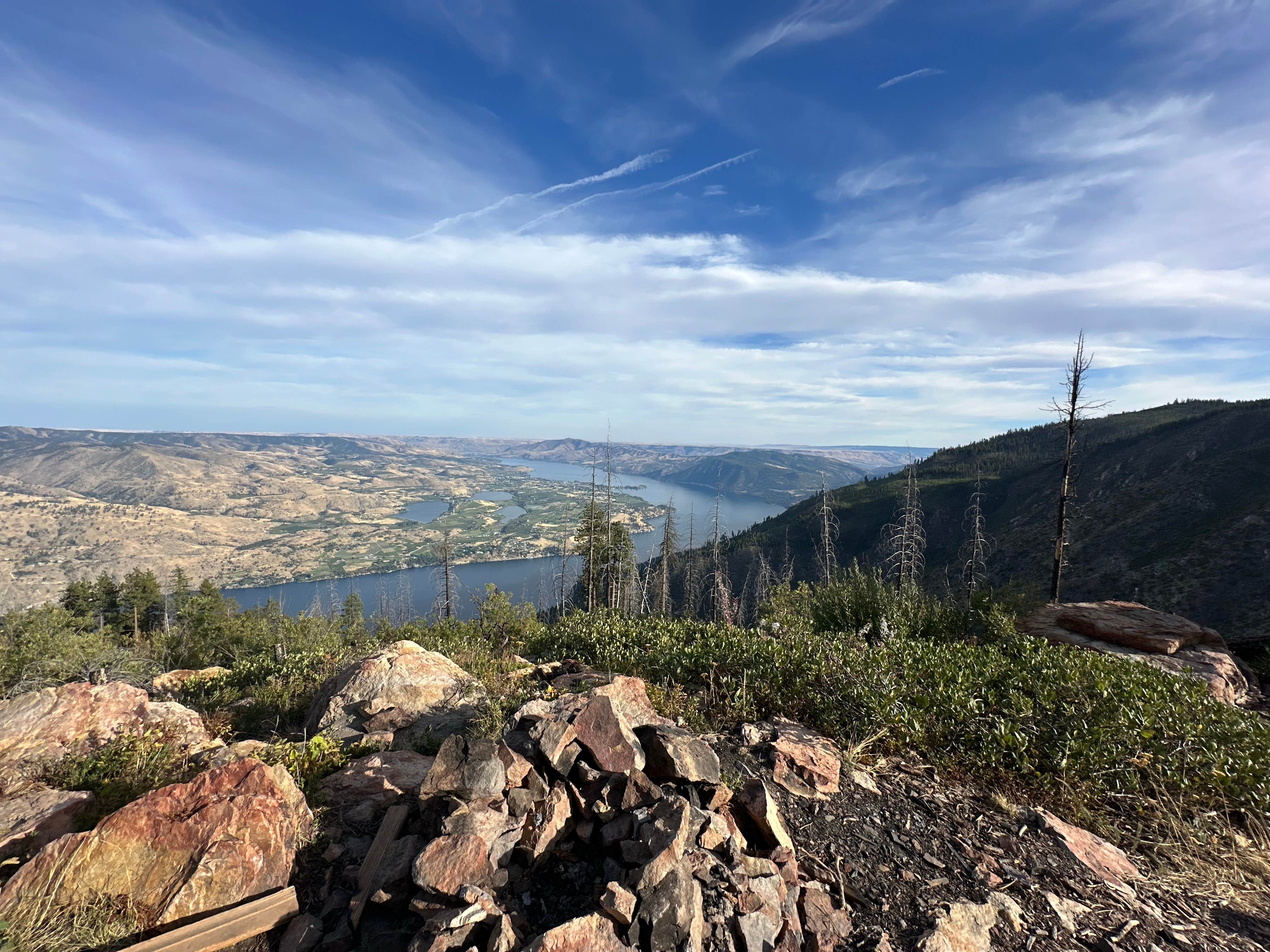 Camper submitted image from Chelan Lookout - NF 8410 Dispersed - 3