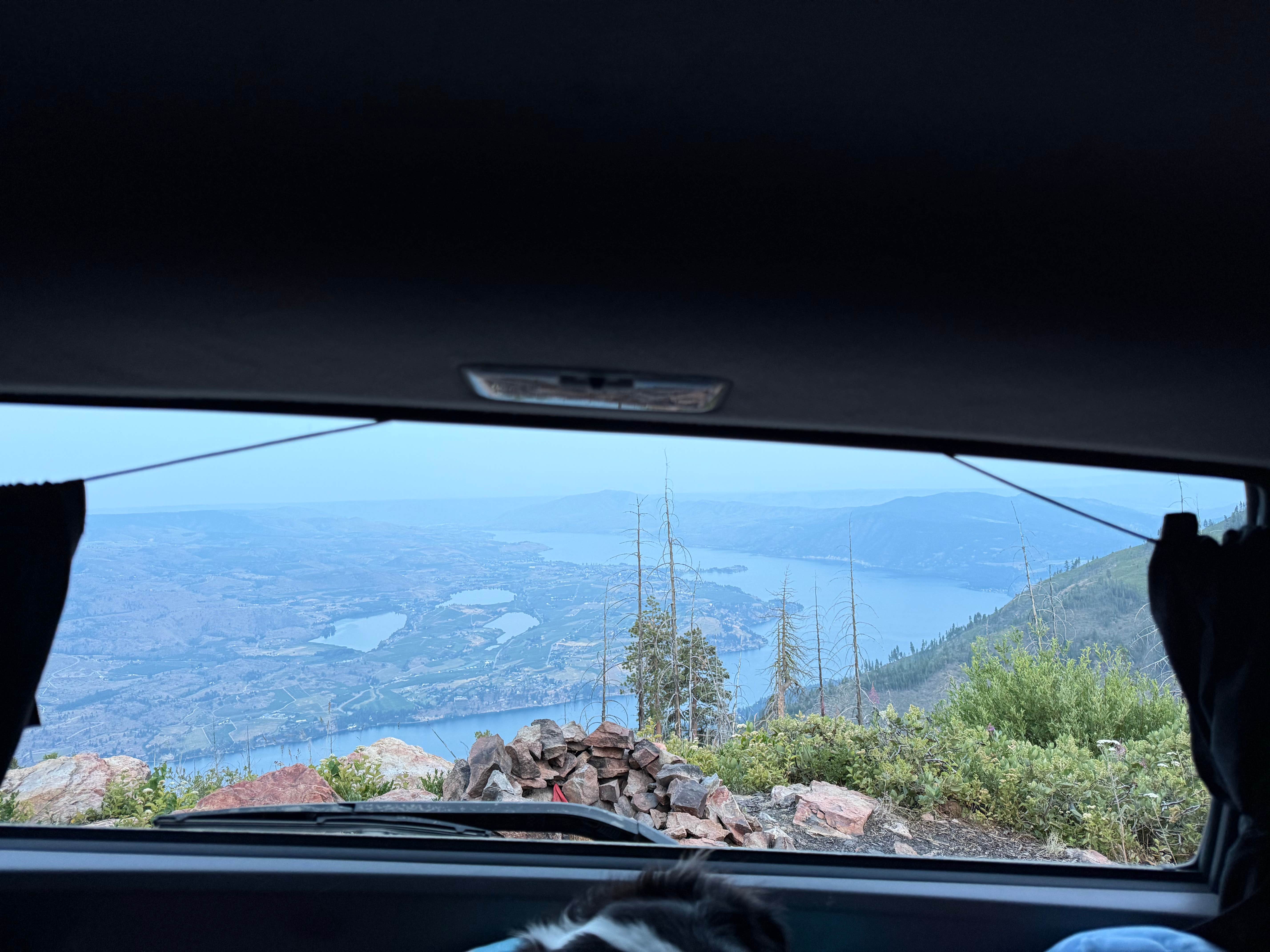 Camper-submitted photo at Chelan Lookout - NF 8410 Dispersed near Chelan, WA