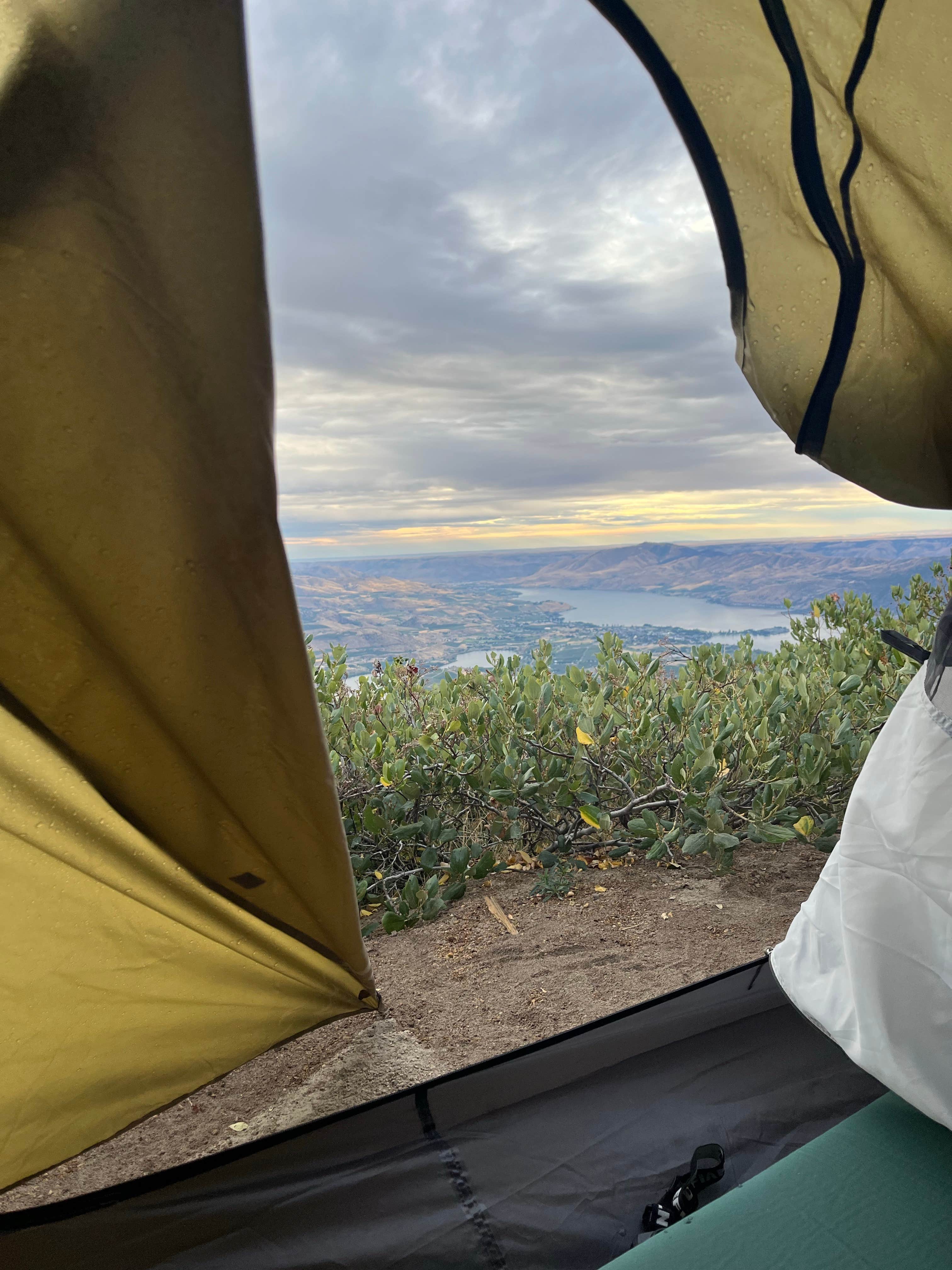 Luke B.'s photo of a dispersed camping area at Chelan Lookout - NF 8410 Dispersed near Lake Chelan National Recreation Area